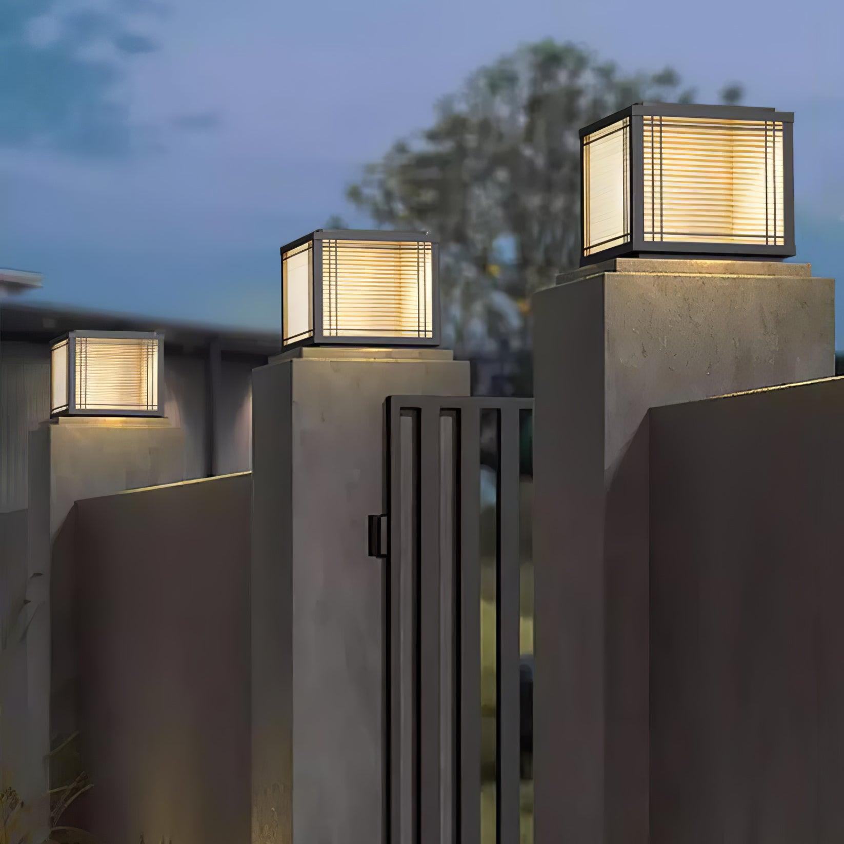 Glorin Steel Japanese-inspired Table Lamp-Neutral Decor