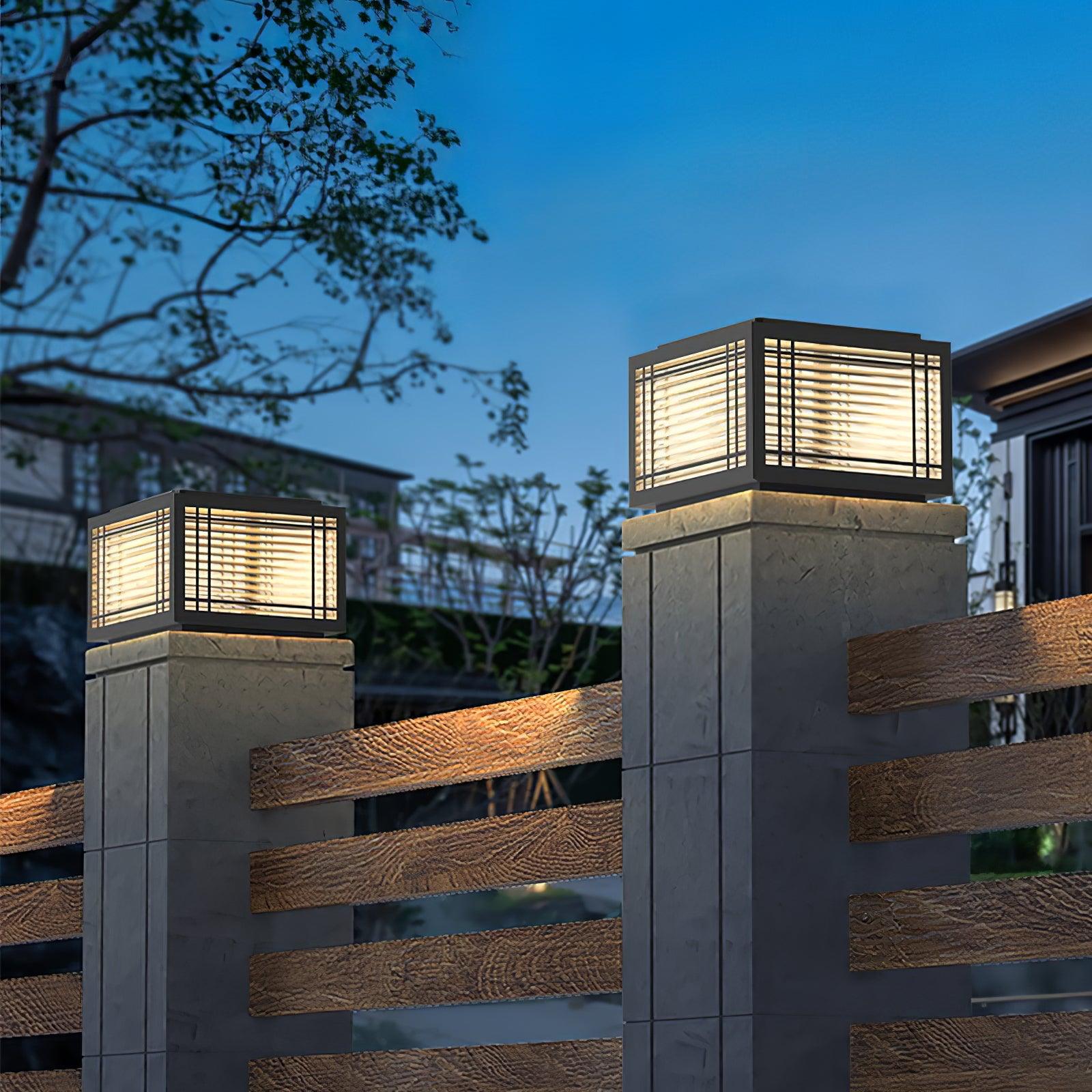 Glorin Steel Japanese-inspired Table Lamp-Neutral Decor