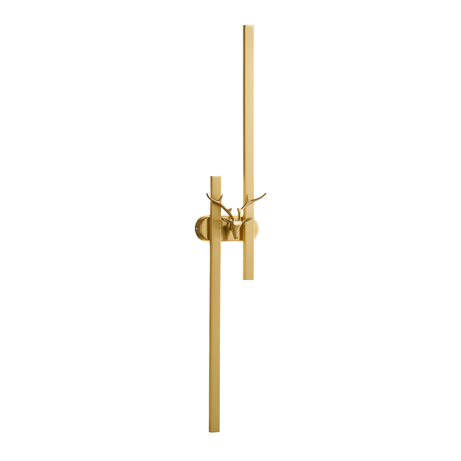 Vavinisra Classic Deer Brass Wall Lamp-Neutral Decor