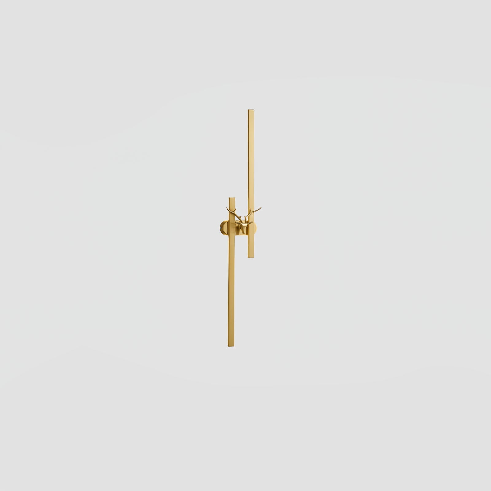 Vavinisra Classic Deer Brass Wall Lamp-Neutral Decor