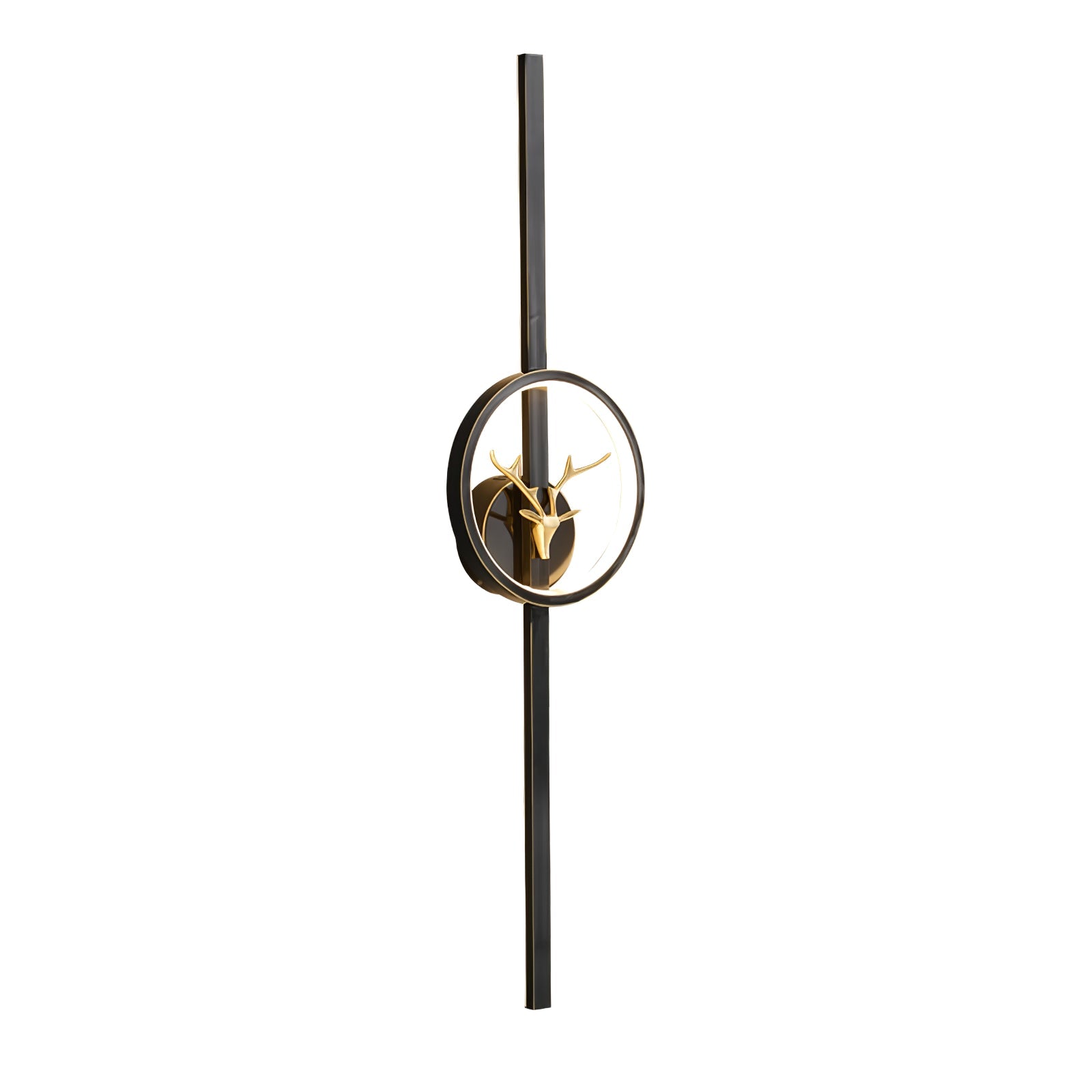 Vavinisra Classic Deer Brass Wall Lamp-Neutral Decor