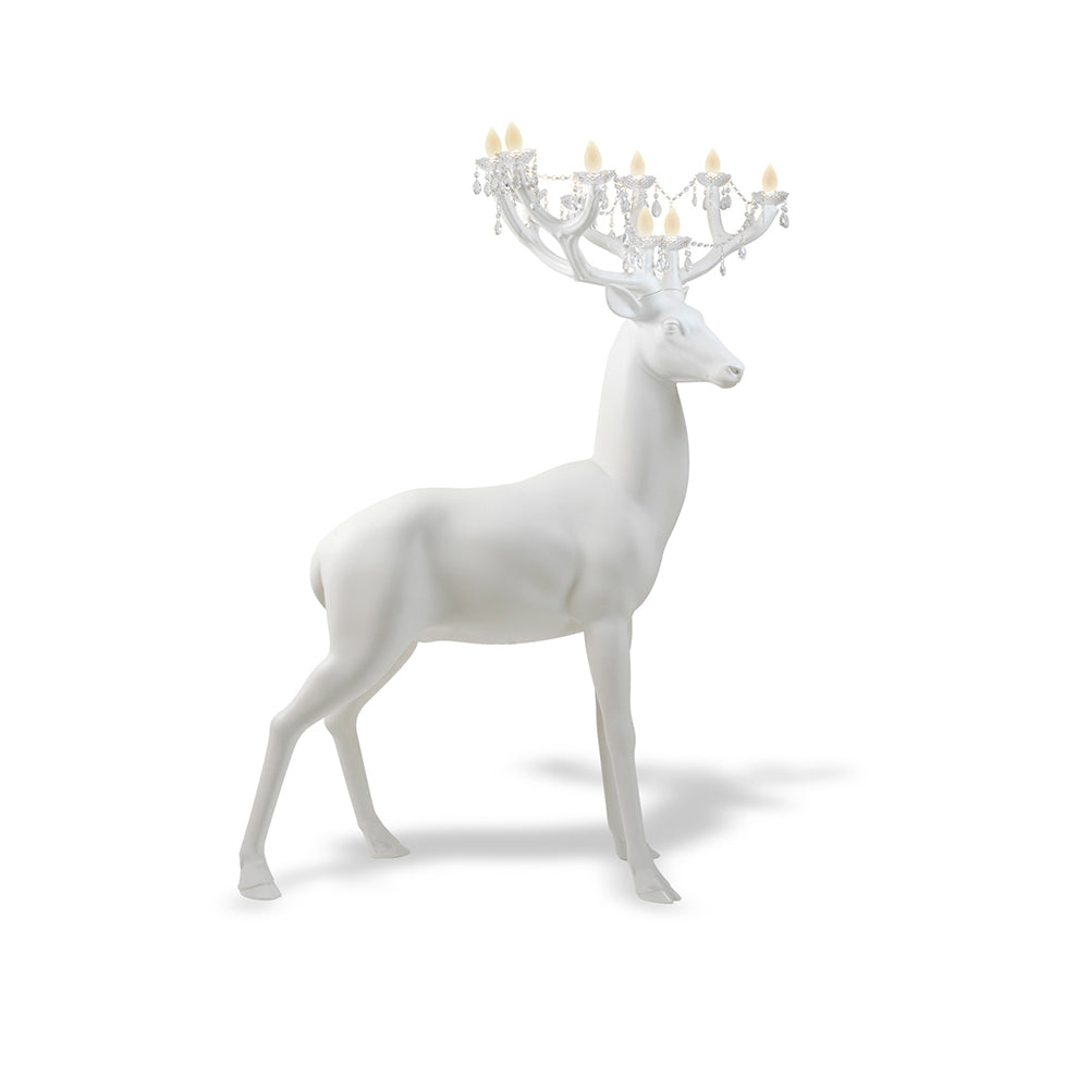 Stag Sculpture Floor Lamp
