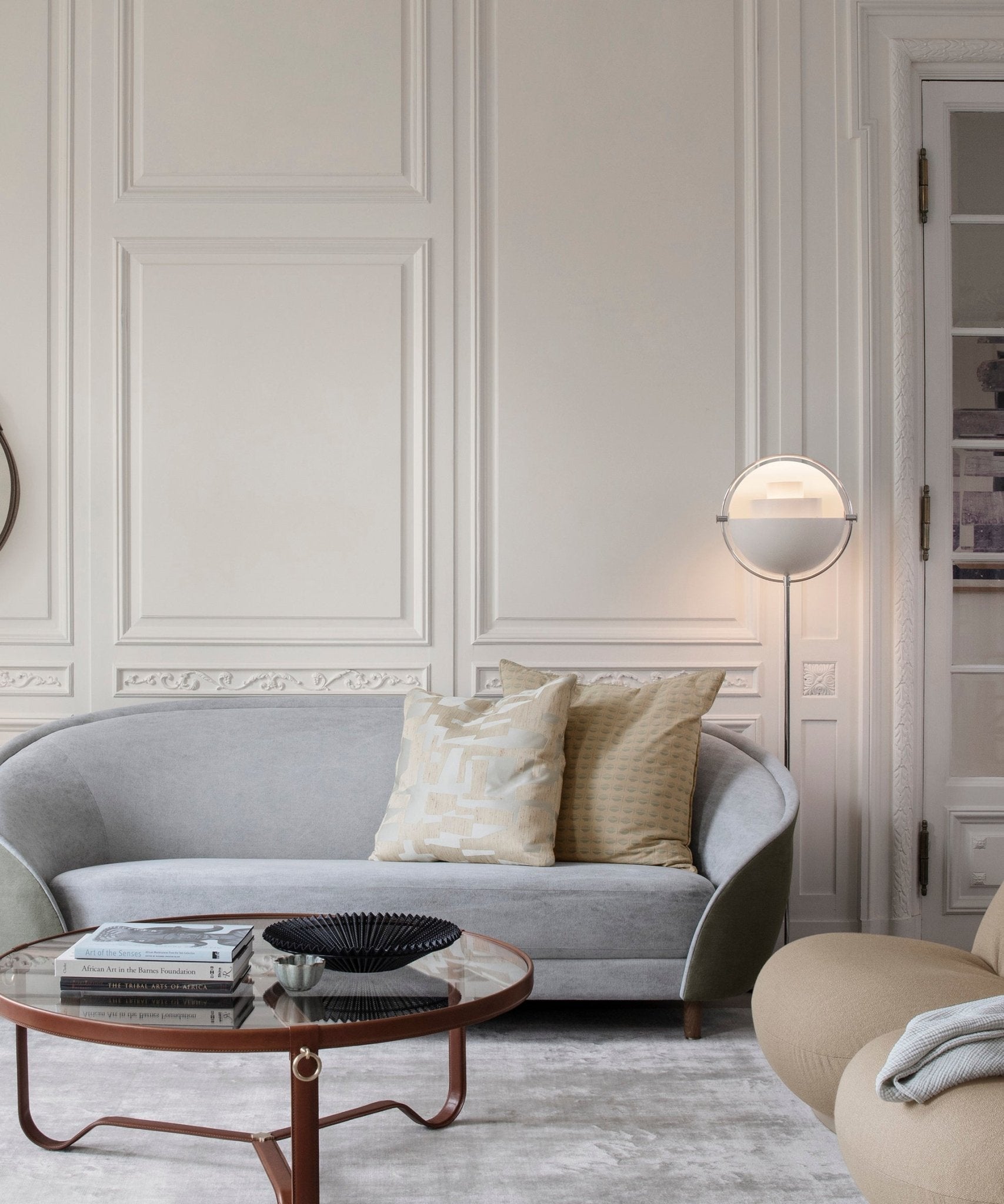 Hunter Modern Floor Lamp-Neutral Decor