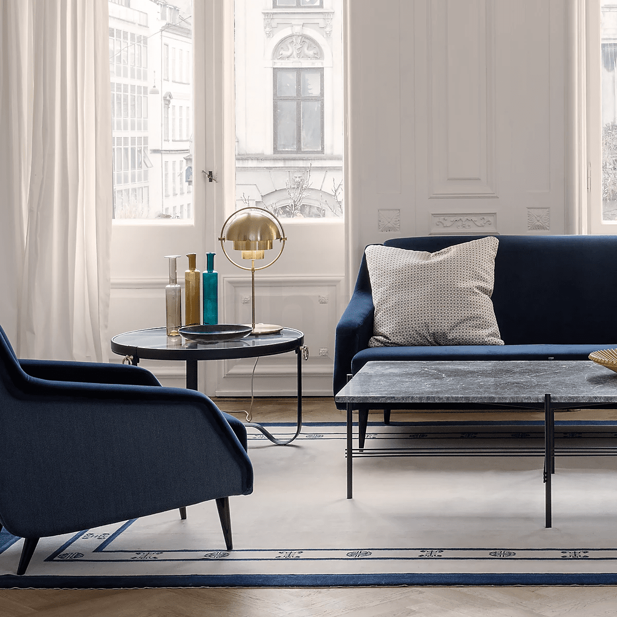 Charles Modern Table Lamp-Neutral Decor