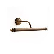 Front view of the Chatsworth Acanthus Wall Sconce in antique brass.
