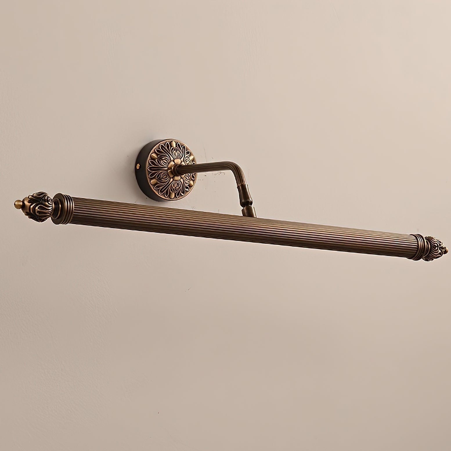 The Chatsworth sconce in the alternative standard brass finish.