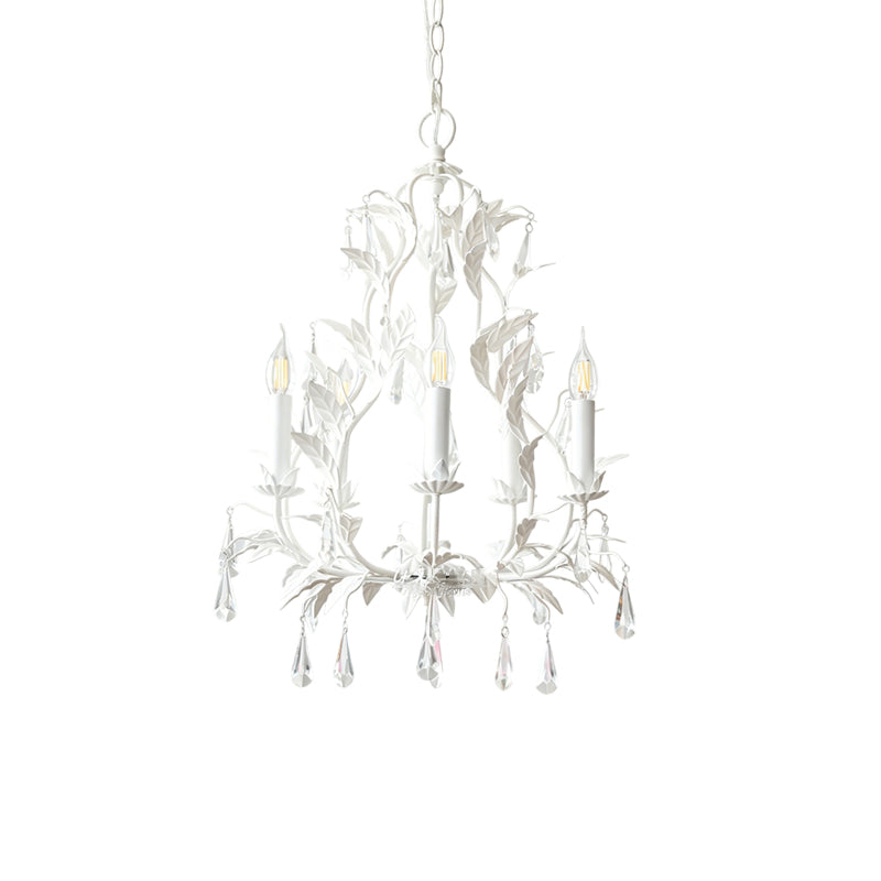 Size and dimensions diagram for the Evie Crystal Chandelier.
