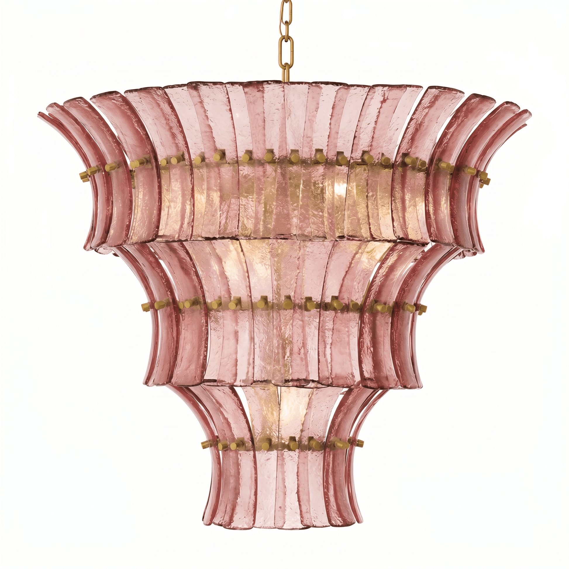A composite image showing the blue, pink, and smoky gray glass options side-by-side.