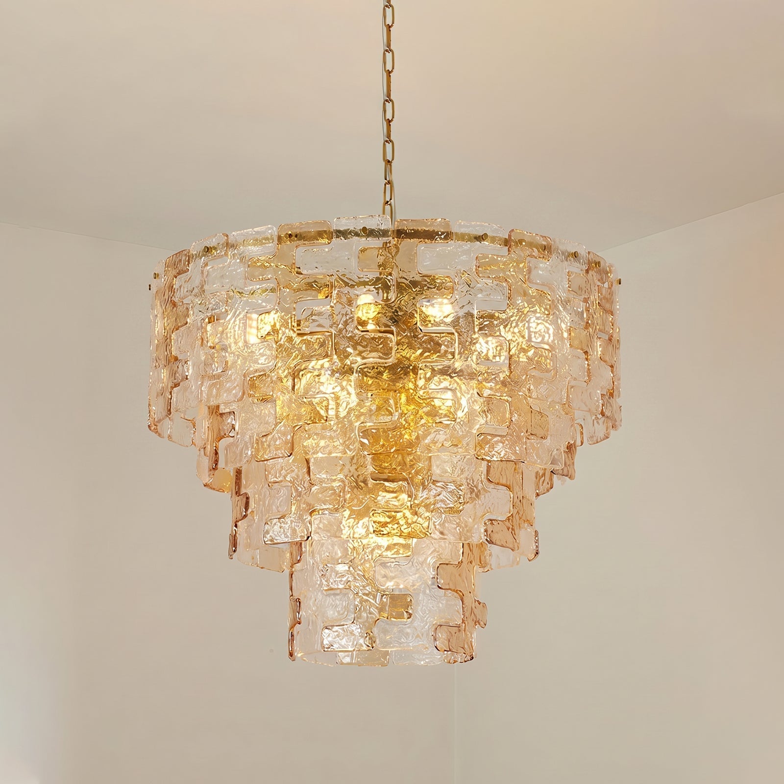 Glass Chandelier