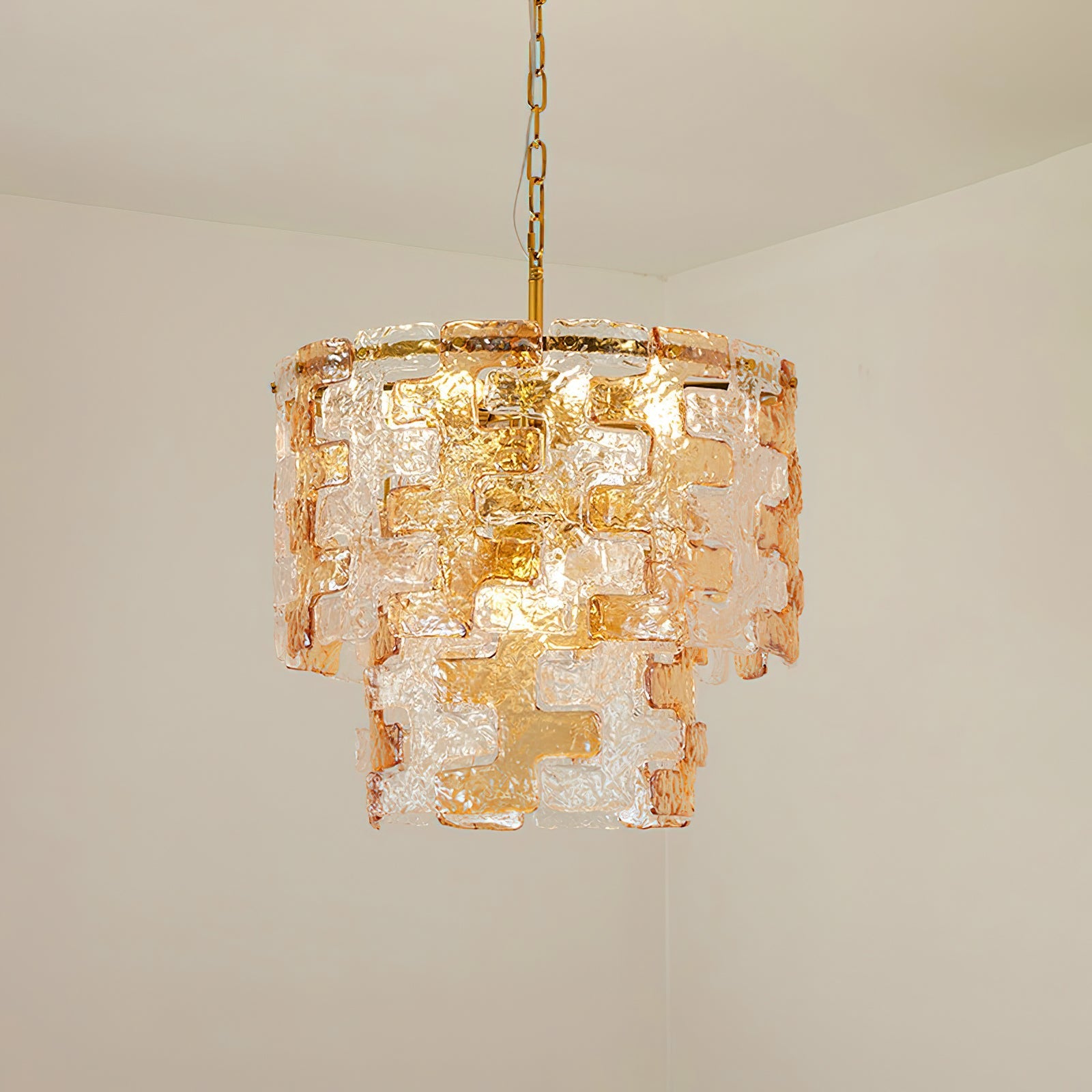 Glass Chandelier