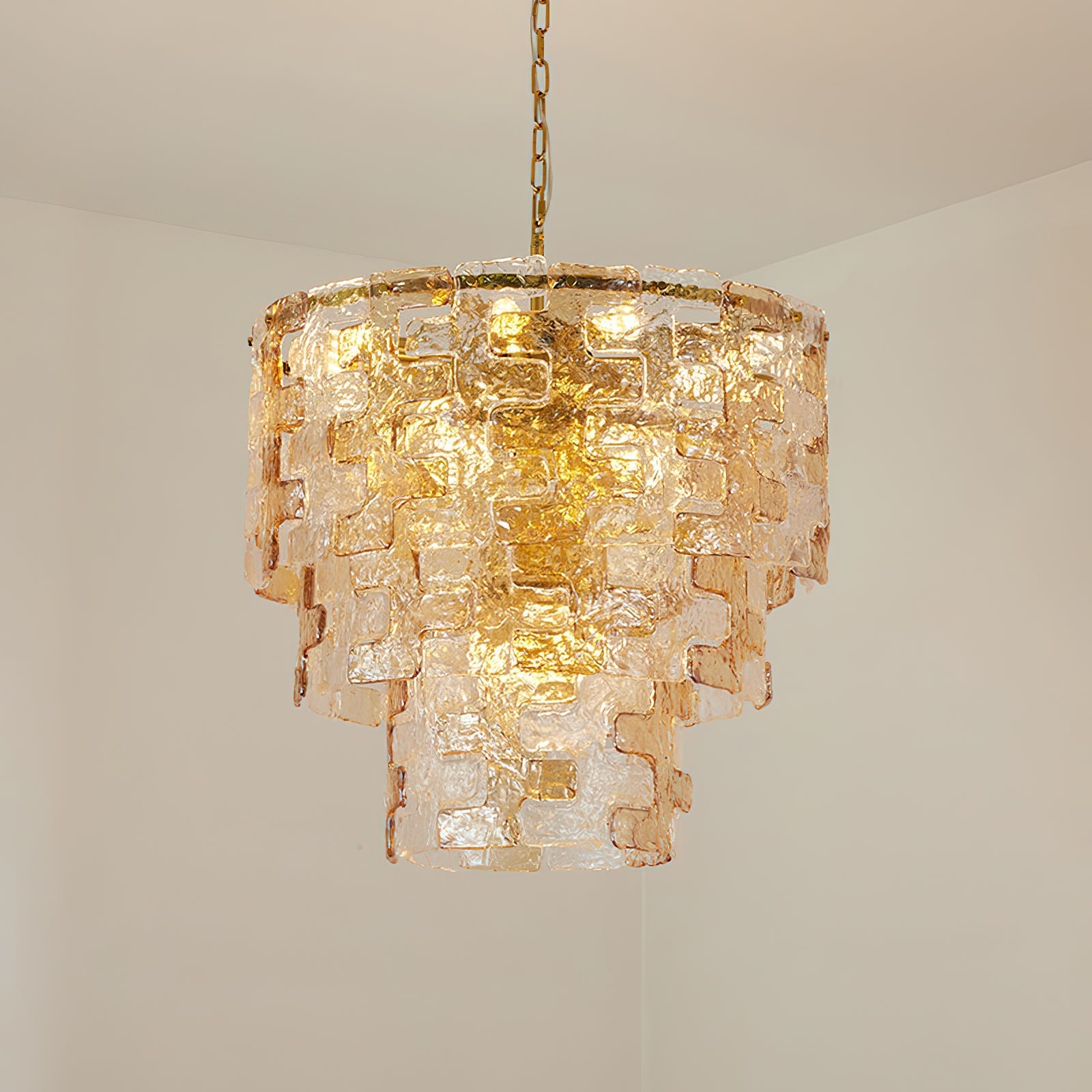 Glass Chandelier