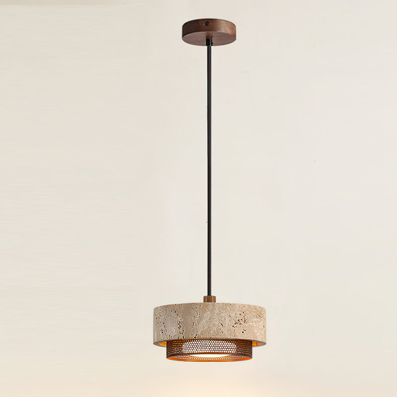 Dimension diagram for the single Nolan Pendant Light.