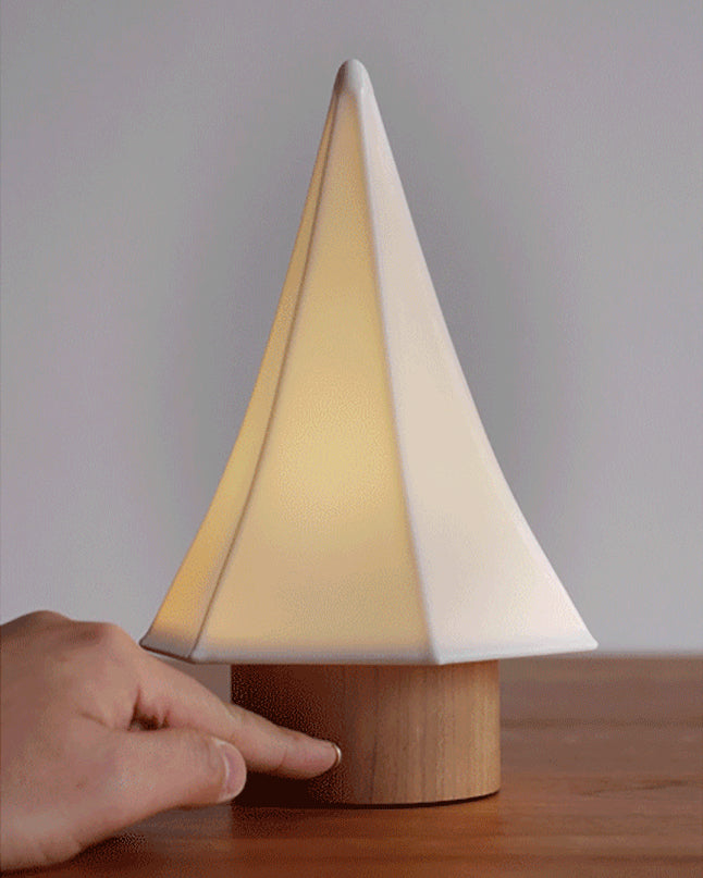 Lifestyle image of the Orlo Table Lamp in a warm minimalist interior.