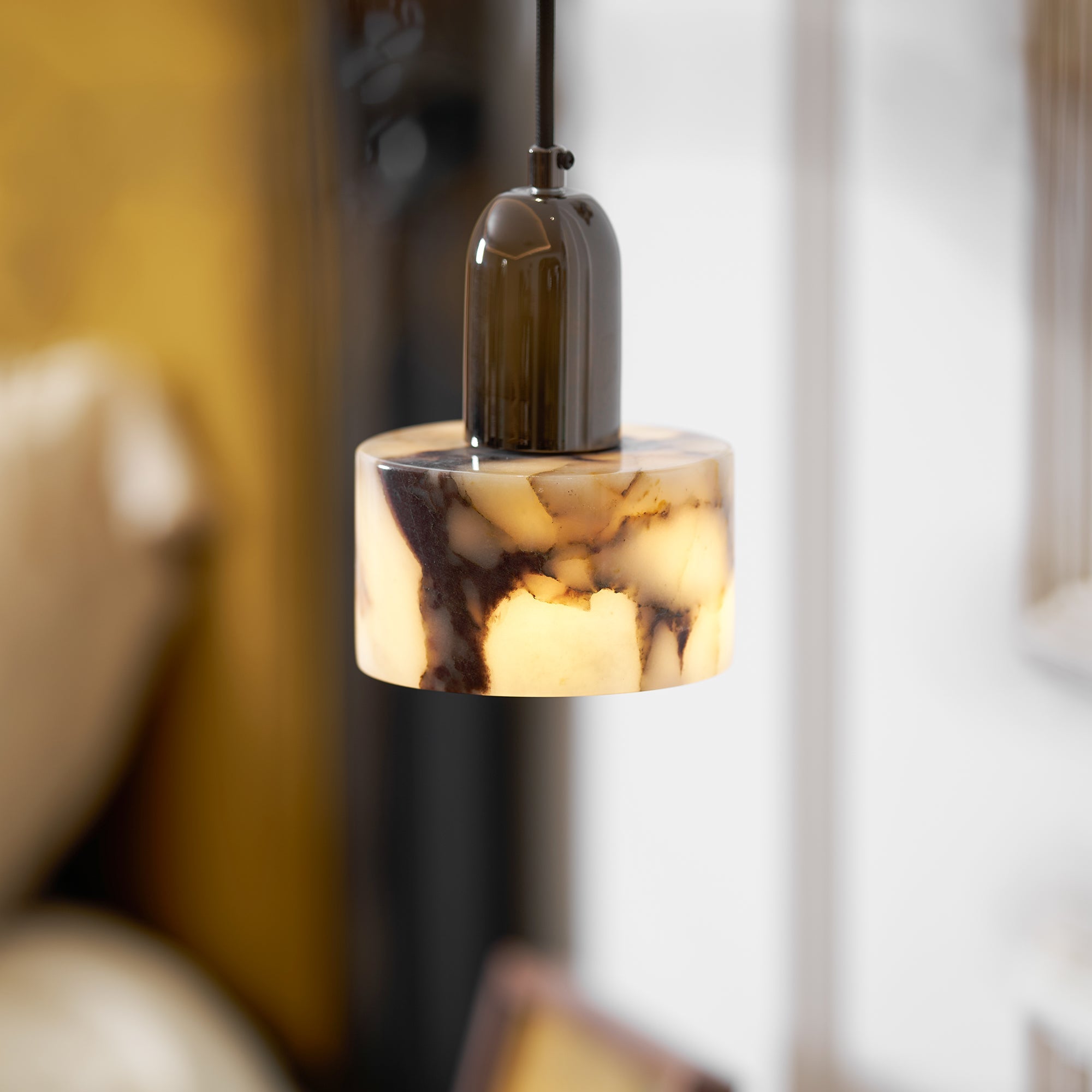 Flair Marble Pendant Lamp-Neutral Decor