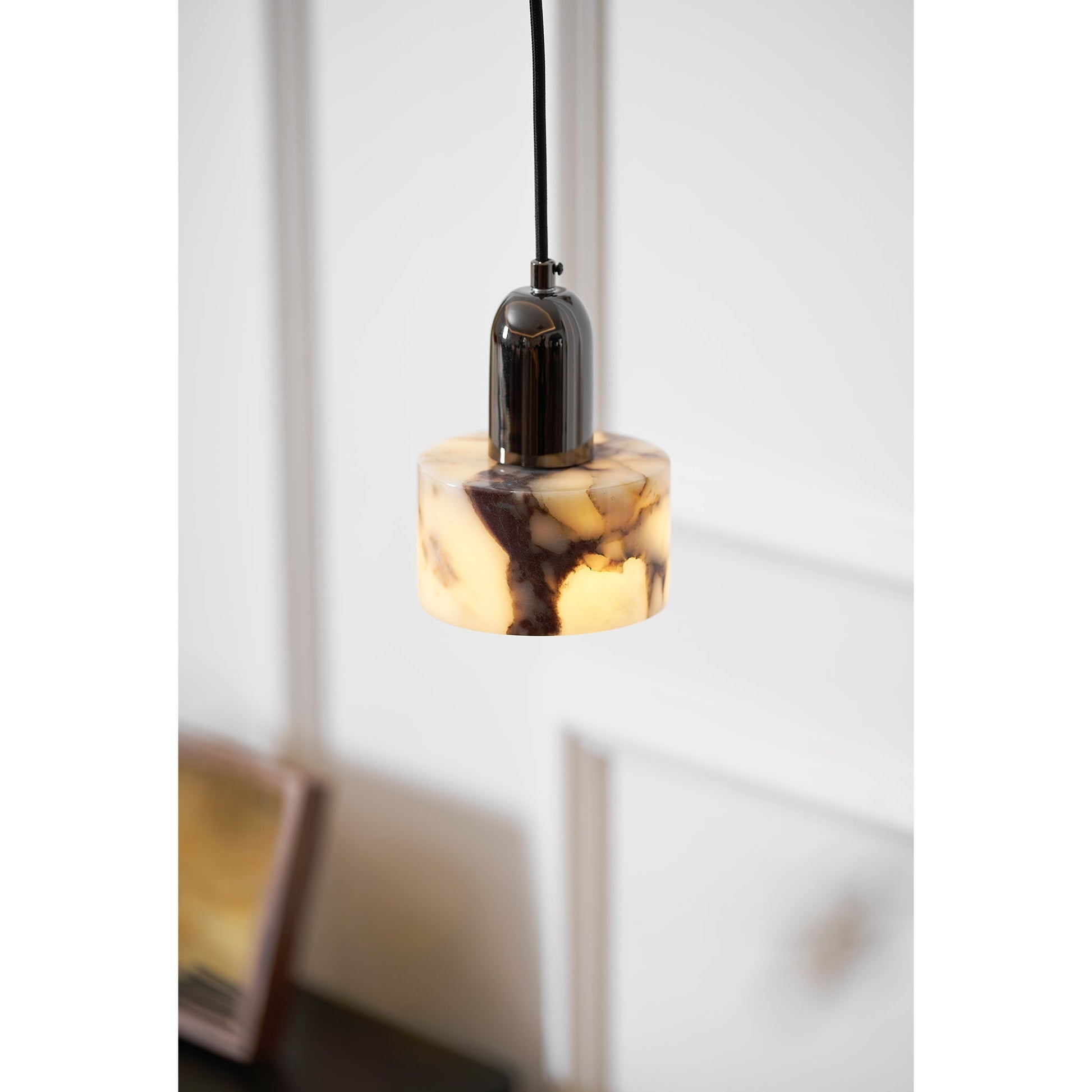 Flair Marble Pendant Lamp-Neutral Decor