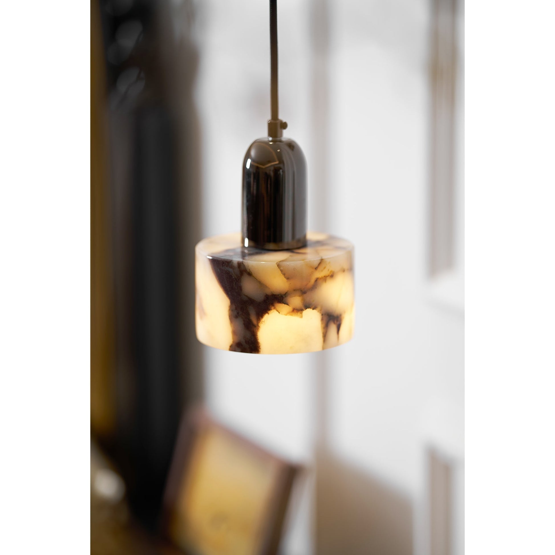 Flair Marble Pendant Lamp-Neutral Decor