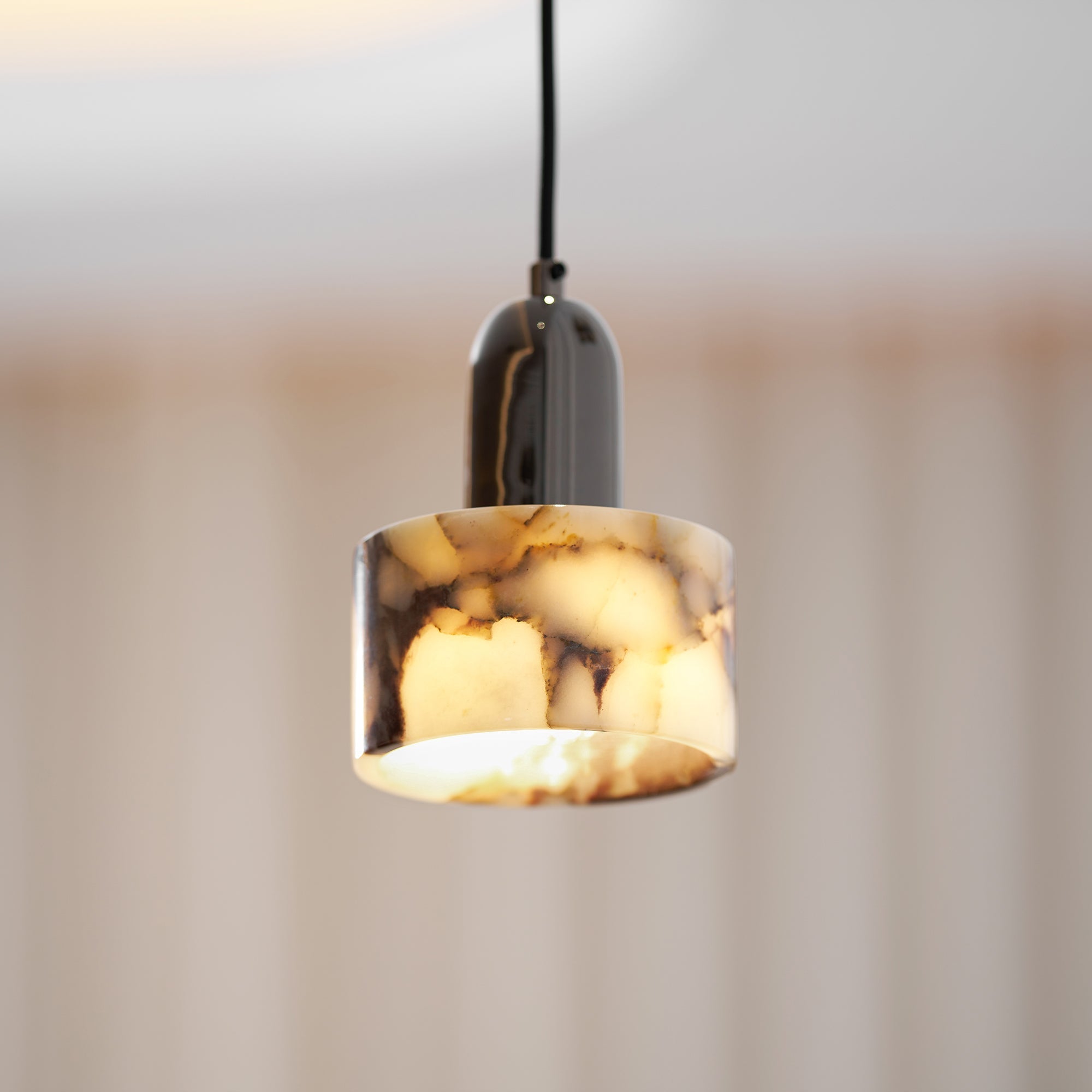 Flair Marble Pendant Lamp-Neutral Decor