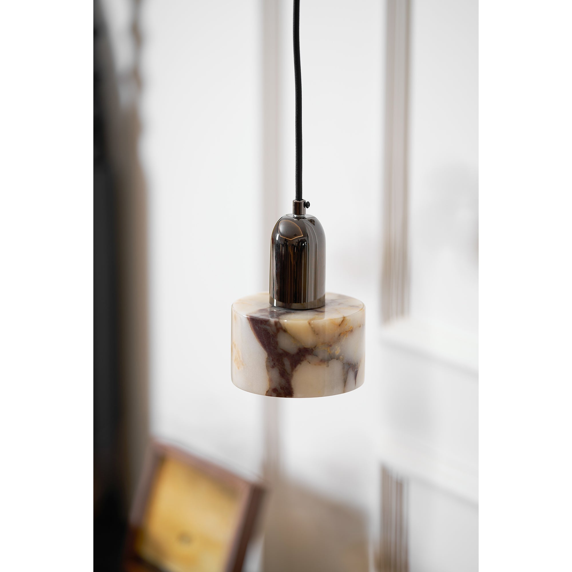 Flair Marble Pendant Lamp-Neutral Decor