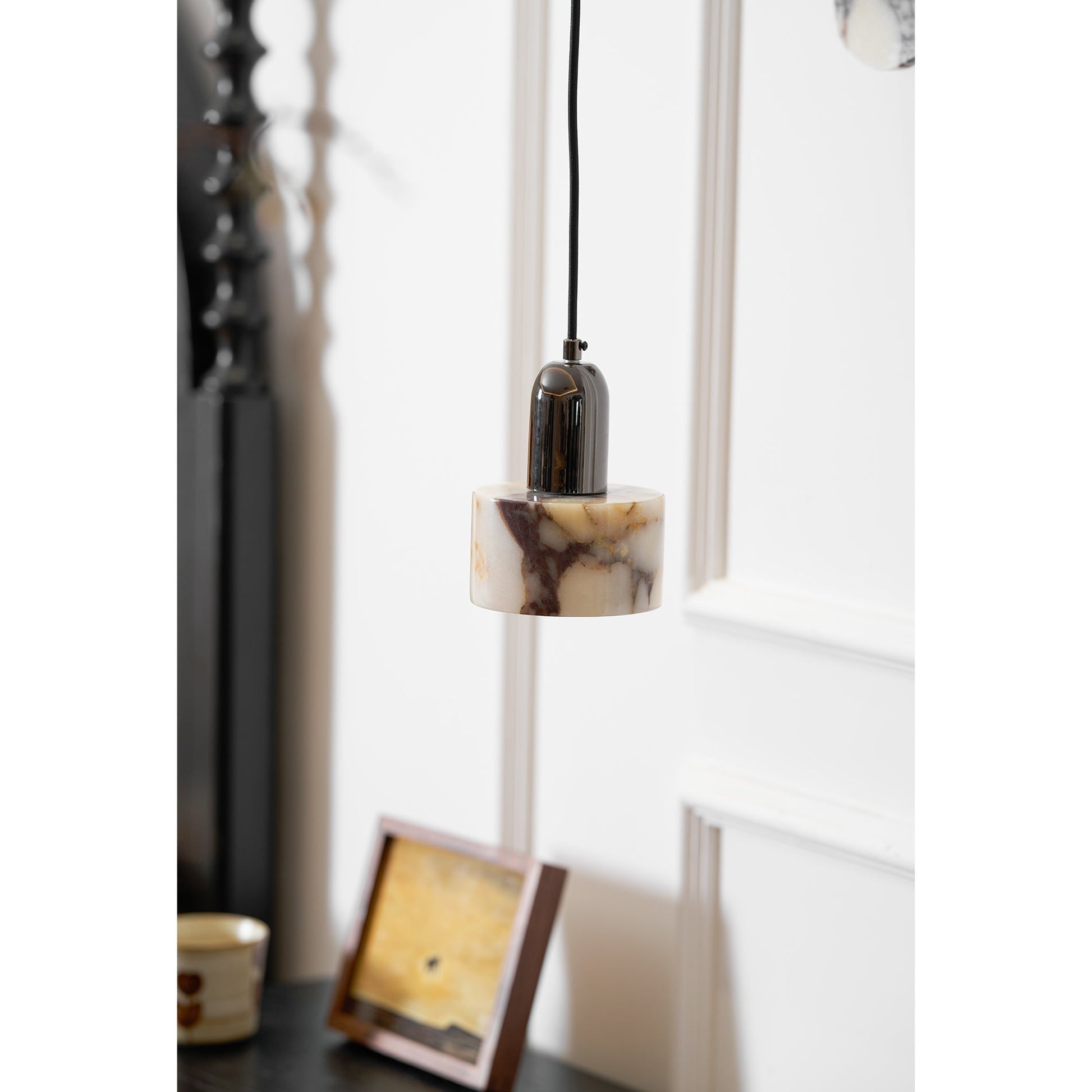 Flair Marble Pendant Lamp-Neutral Decor