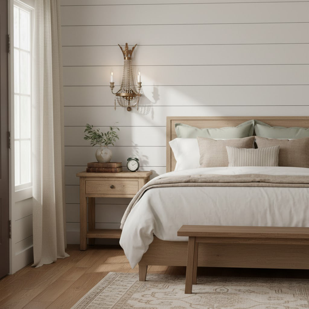 Angled view of the Delacroix Wall Lamp showcasing its elegant design.