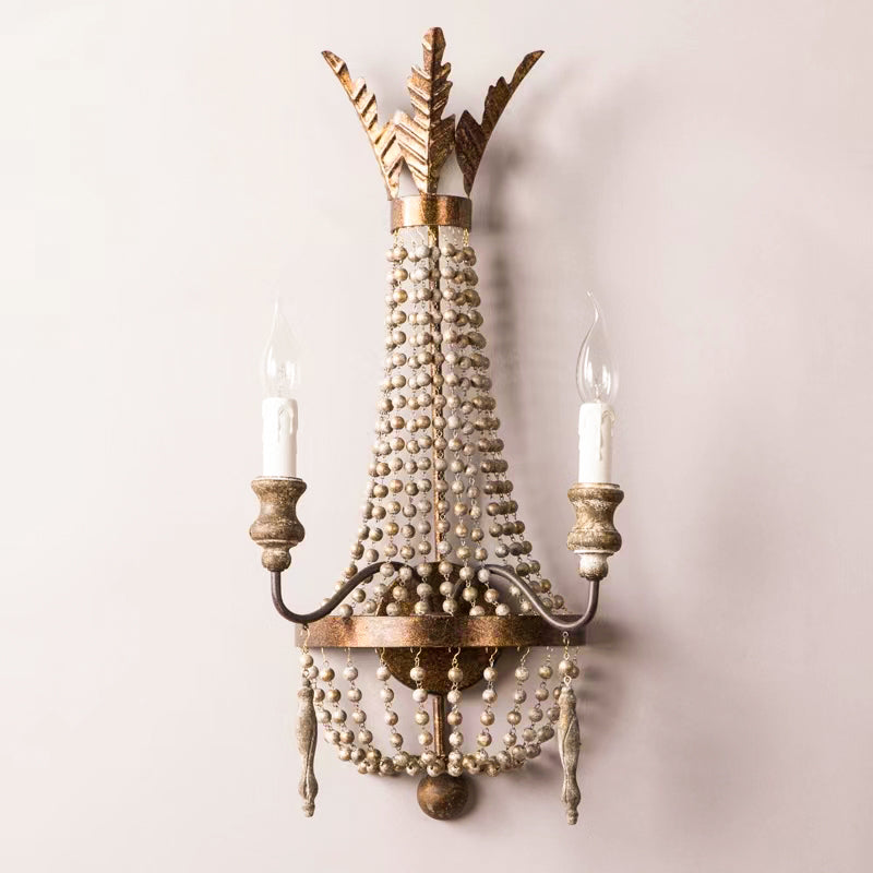 View of the E12/E14 socket on the Delacroix Wall Lamp.