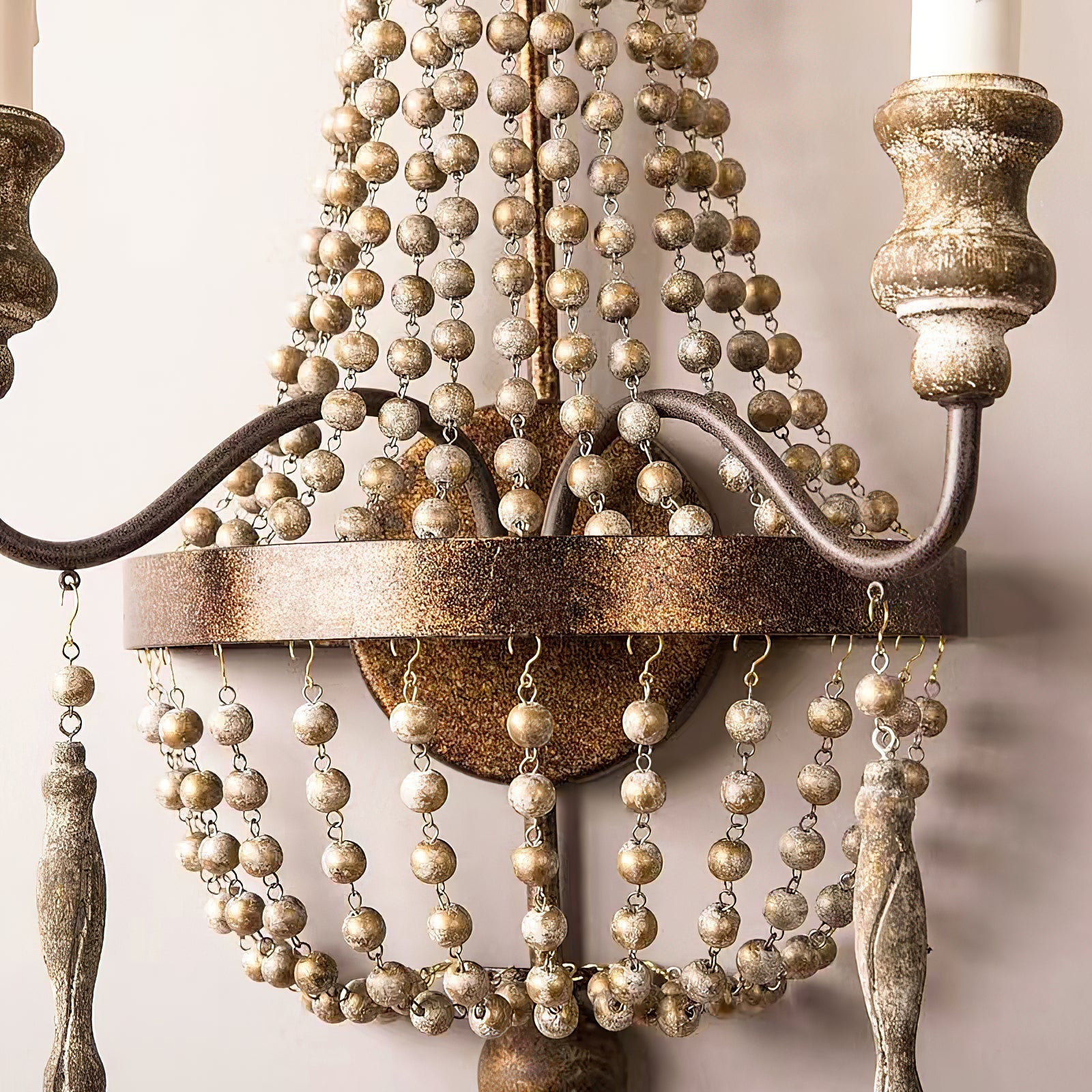 Top-down view of the Delacroix Wall Lamp.