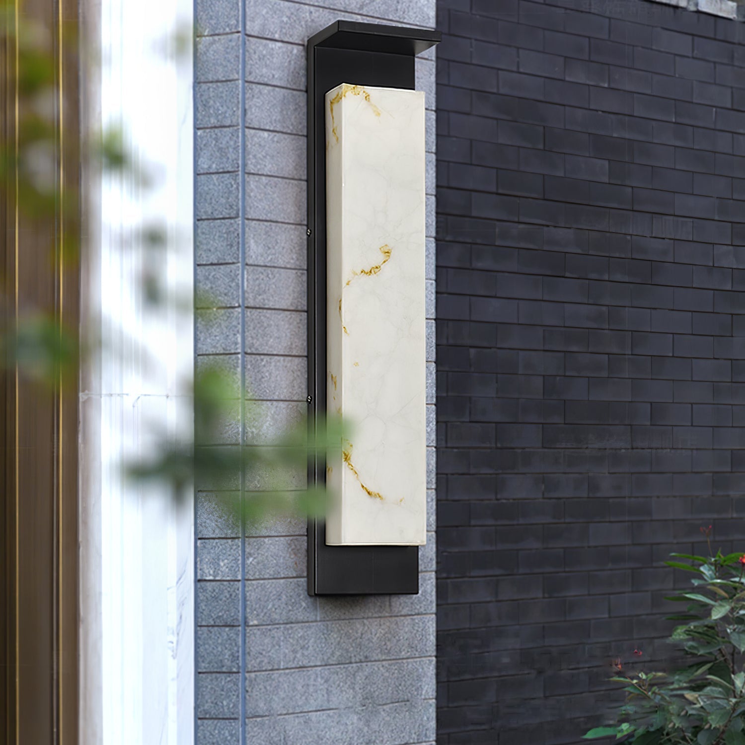 Ushaor Modern Minimalist Outdoor Wall Light-Neutral Decor