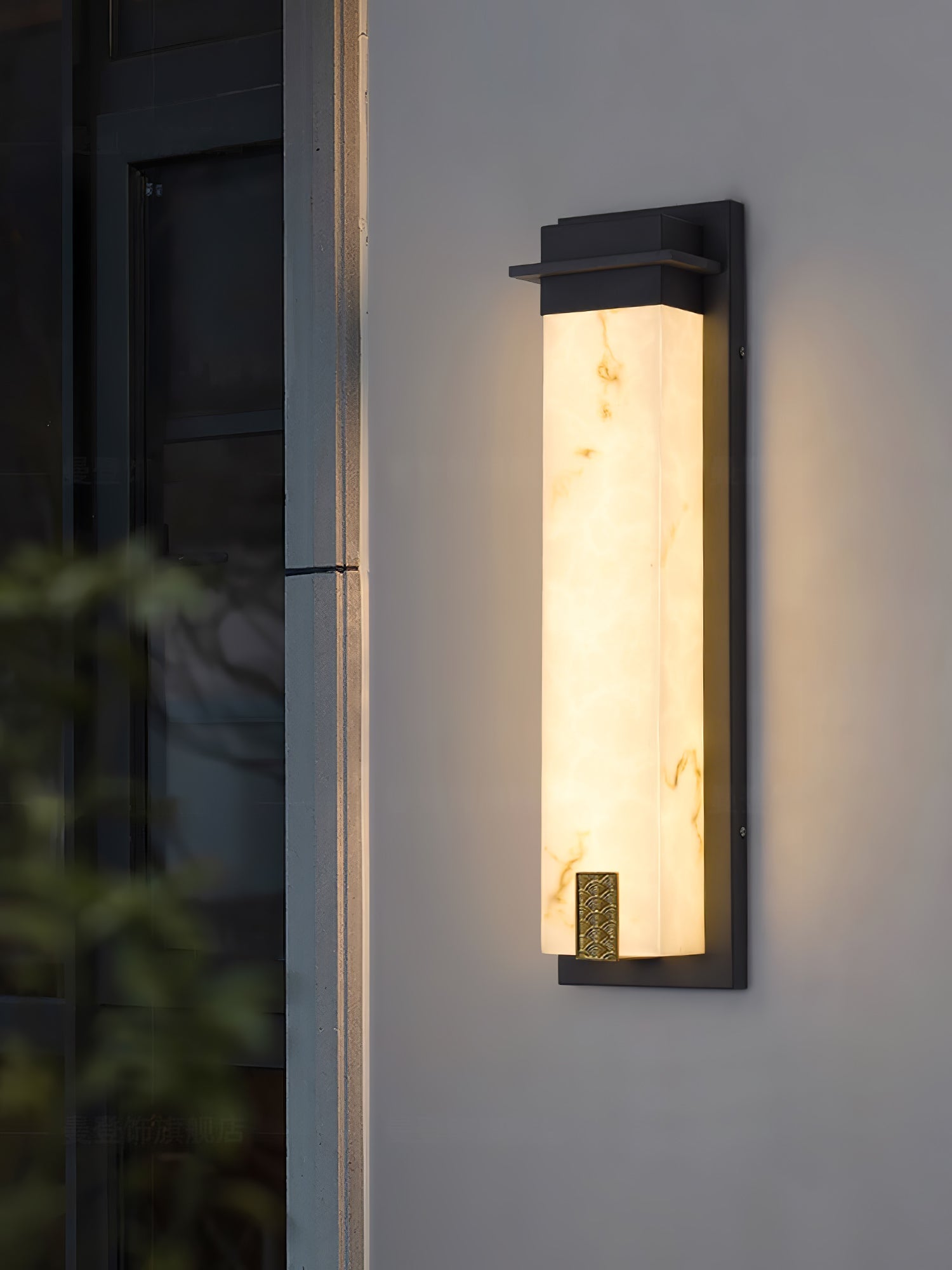 Ushaor Modern Minimalist Outdoor Wall Light-Neutral Decor