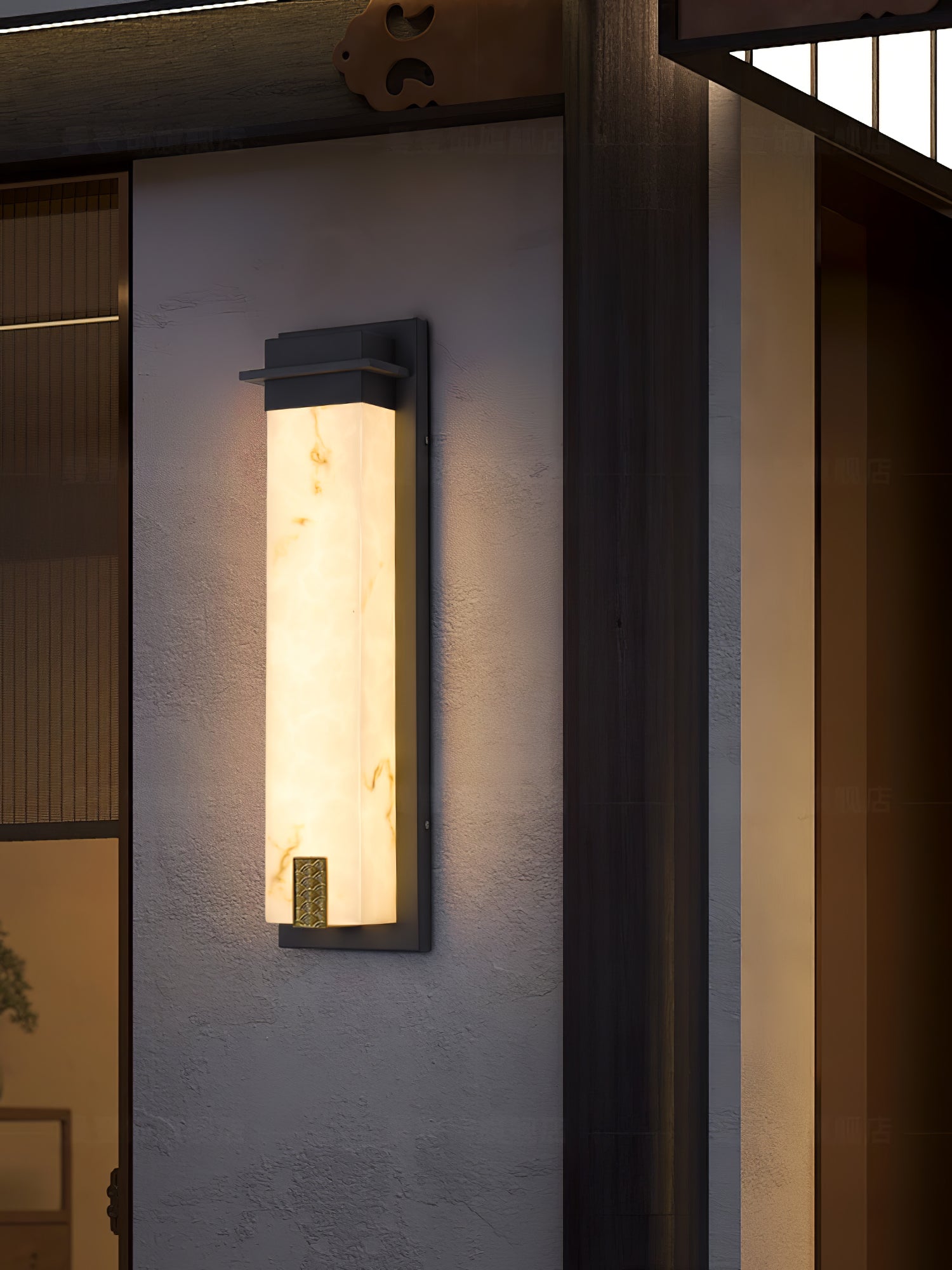 Ushaor Modern Minimalist Outdoor Wall Light-Neutral Decor