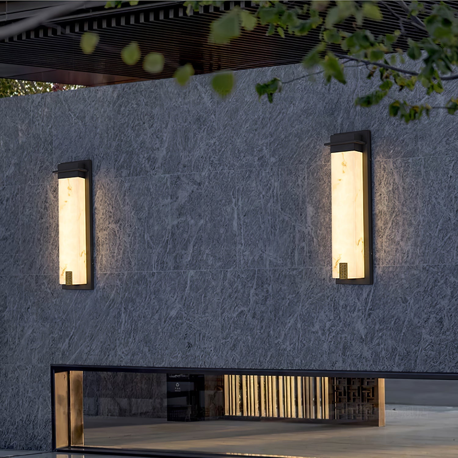 Ushaor Modern Minimalist Outdoor Wall Light-Neutral Decor