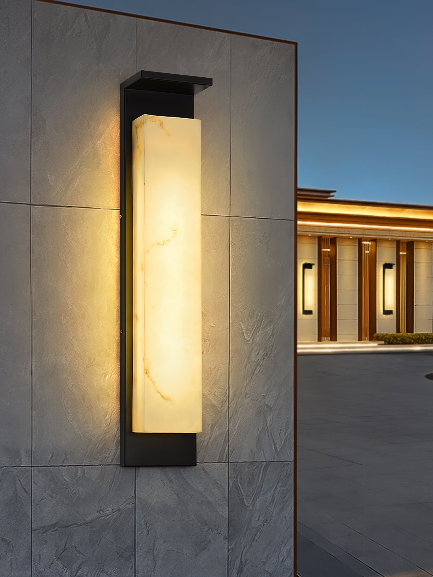 Ushaor Modern Minimalist Outdoor Wall Light-Neutral Decor