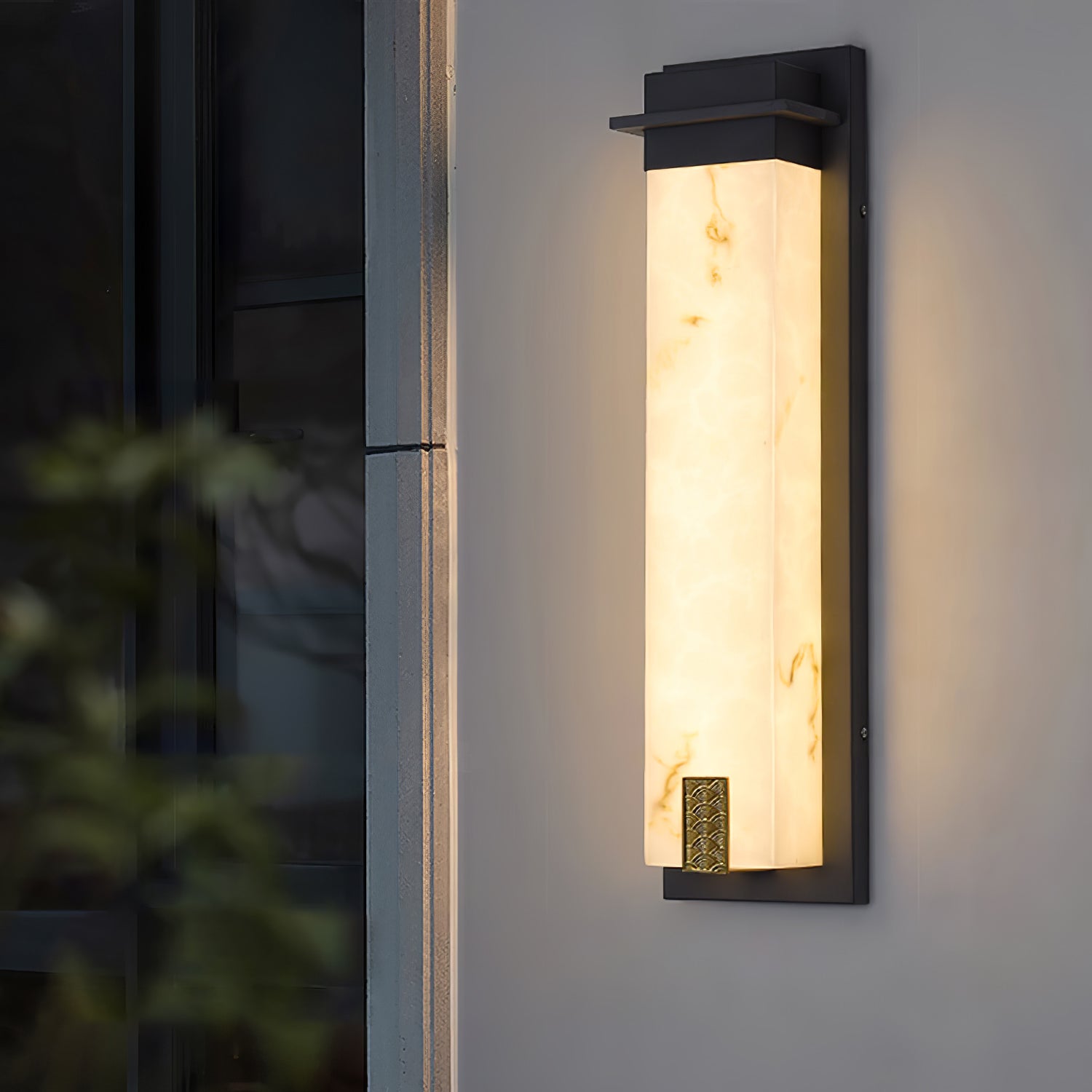 Ushaor Modern Minimalist Outdoor Wall Light-Neutral Decor