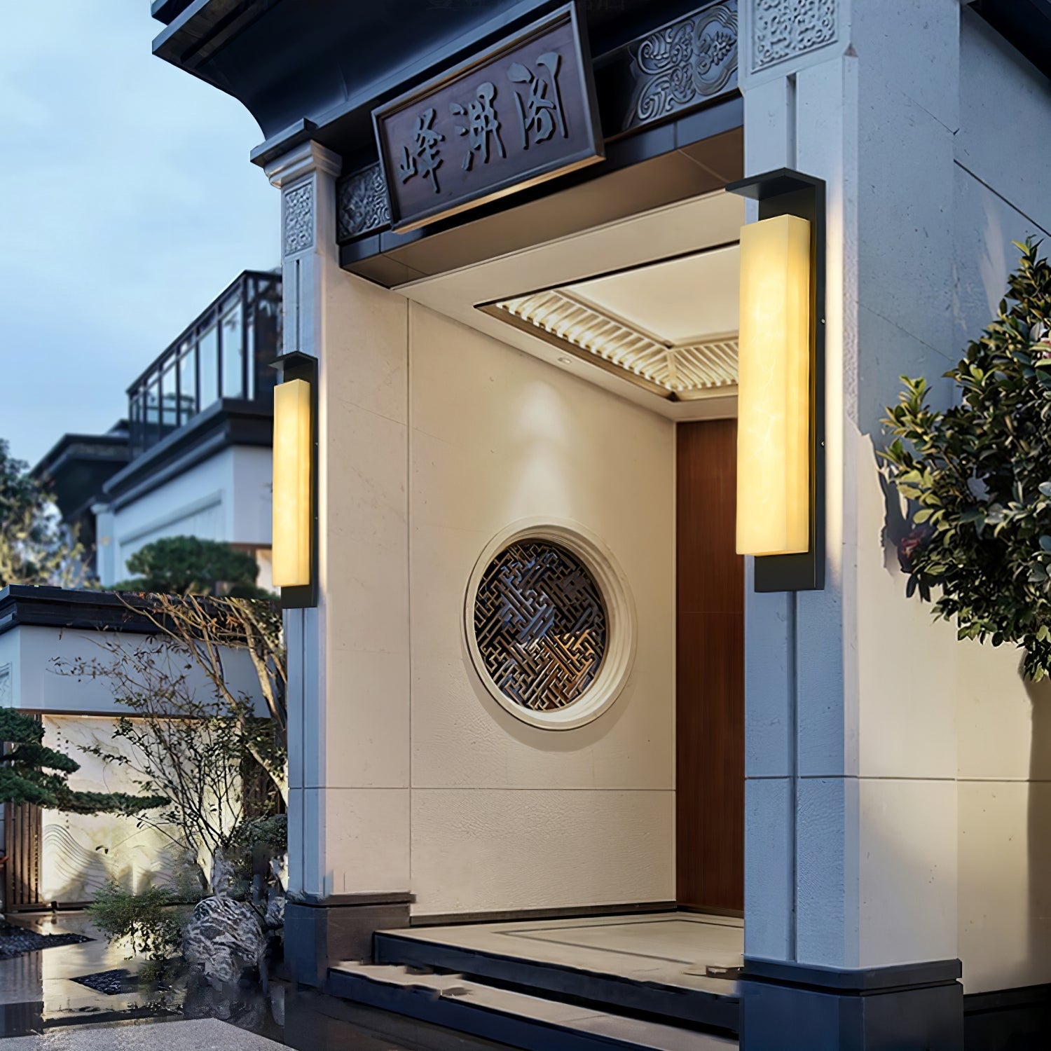 Ushaor Modern Minimalist Outdoor Wall Light-Neutral Decor