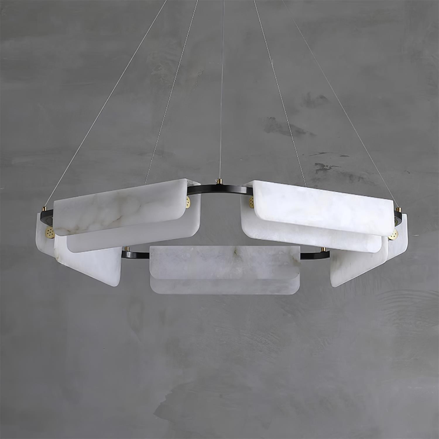 Circona Alabaster Pendant Light-Neutral Decor