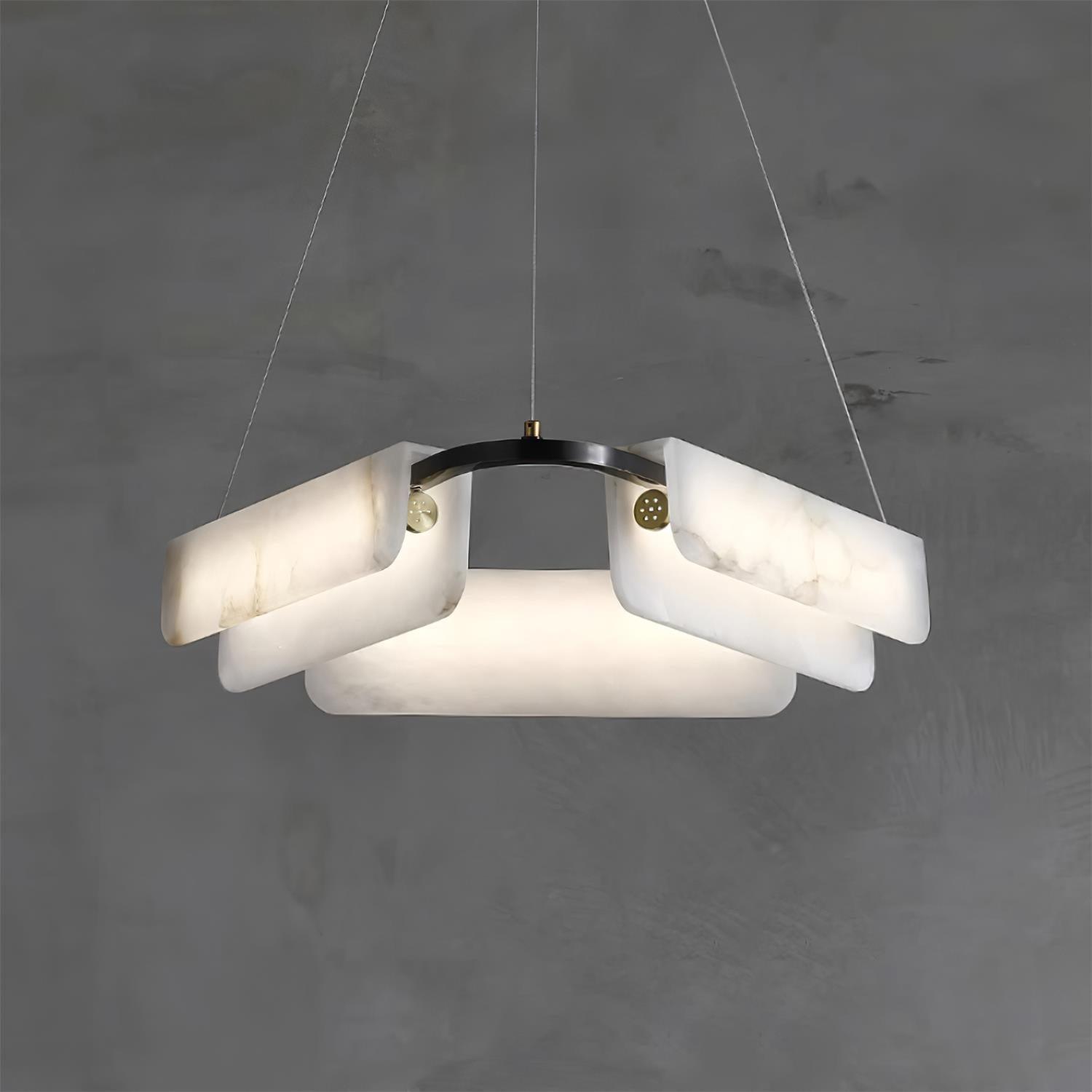 Circona Alabaster Pendant Light-Neutral Decor