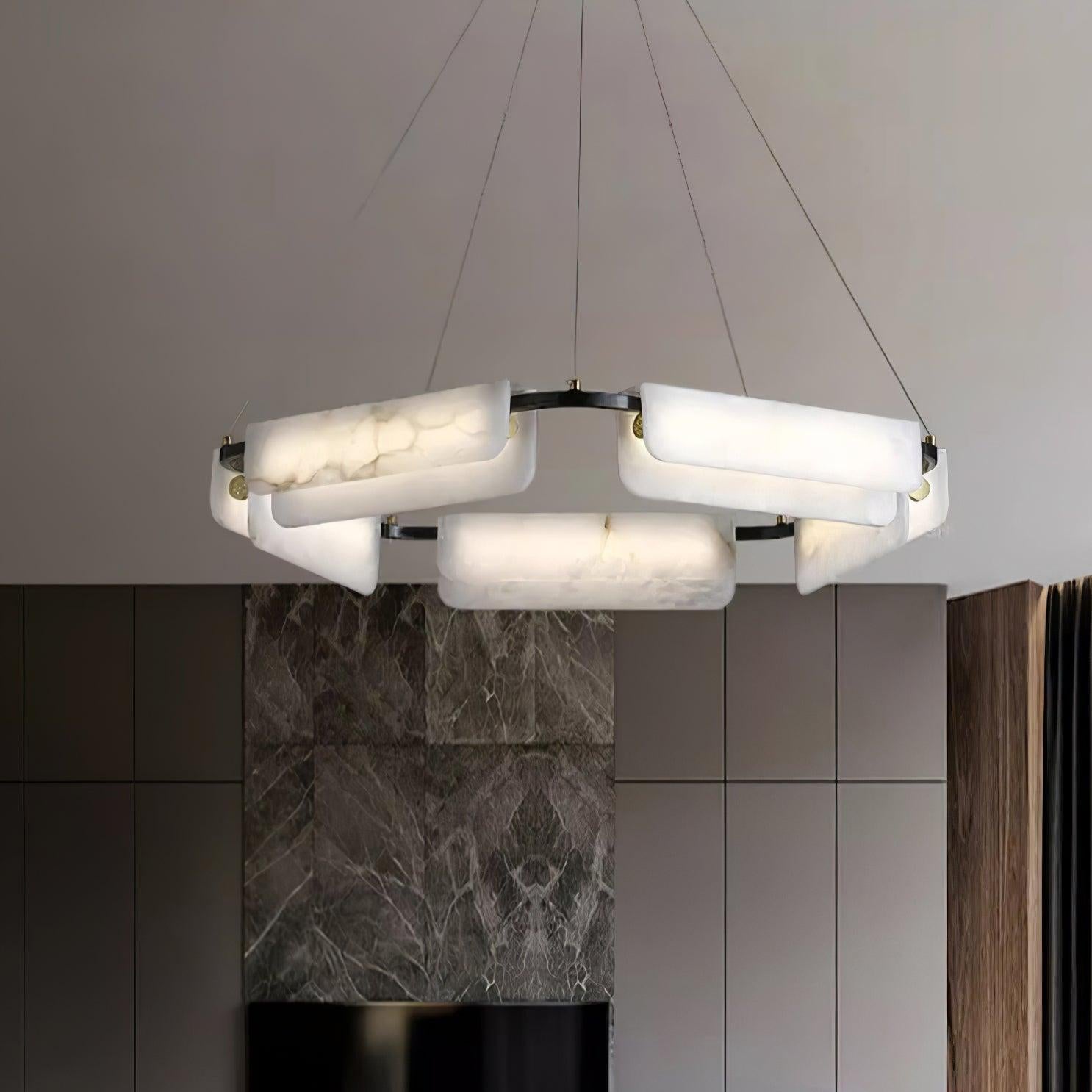Circona Alabaster Pendant Light-Neutral Decor