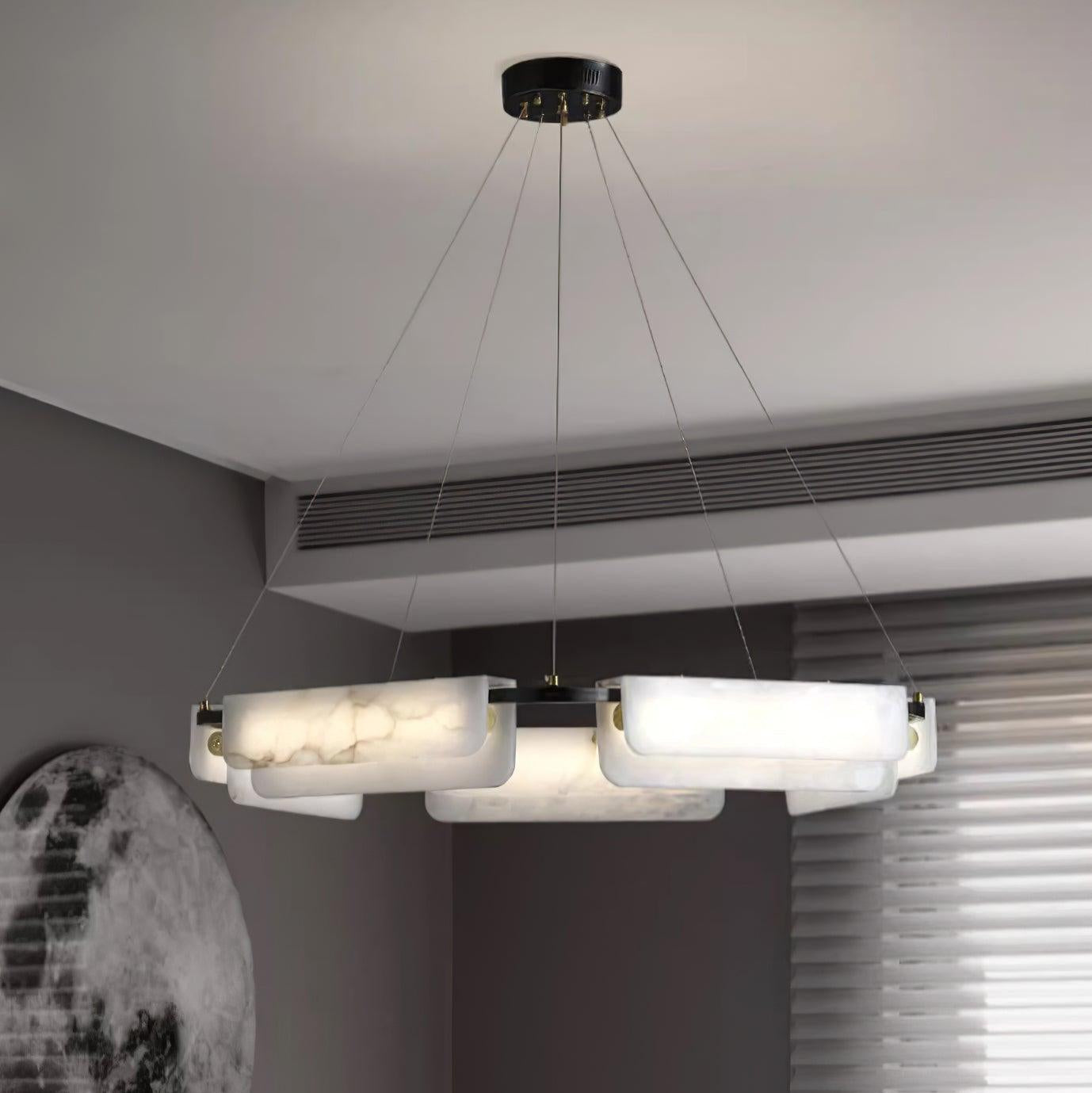 Circona Alabaster Pendant Light-Neutral Decor