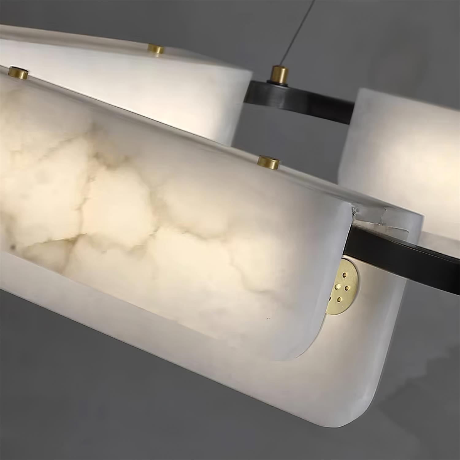 Circona Alabaster Pendant Light-Neutral Decor