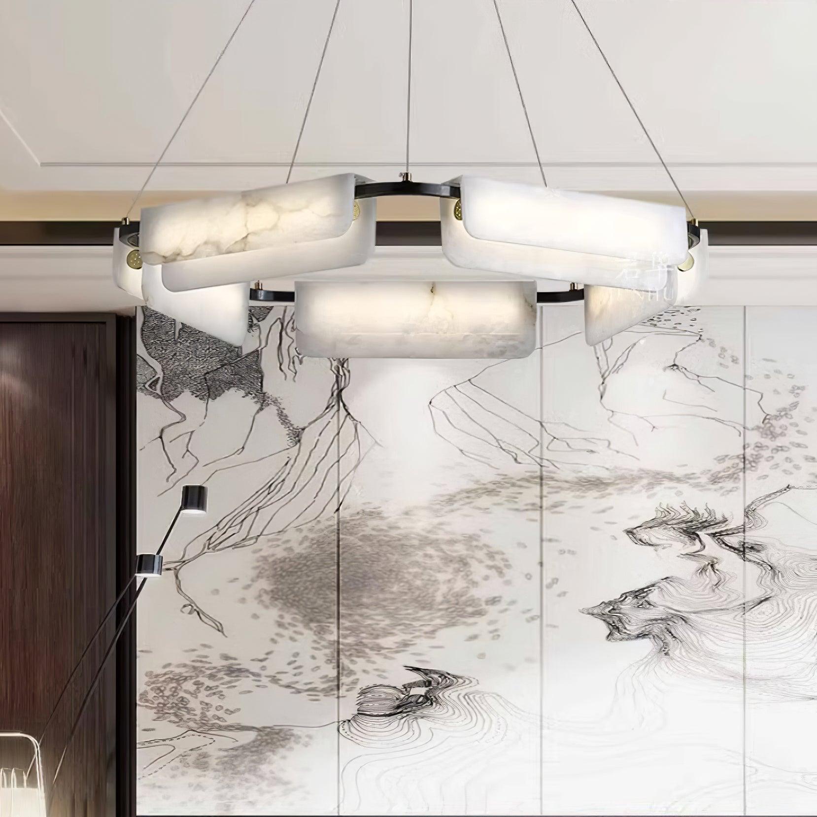 Circona Alabaster Pendant Light-Neutral Decor