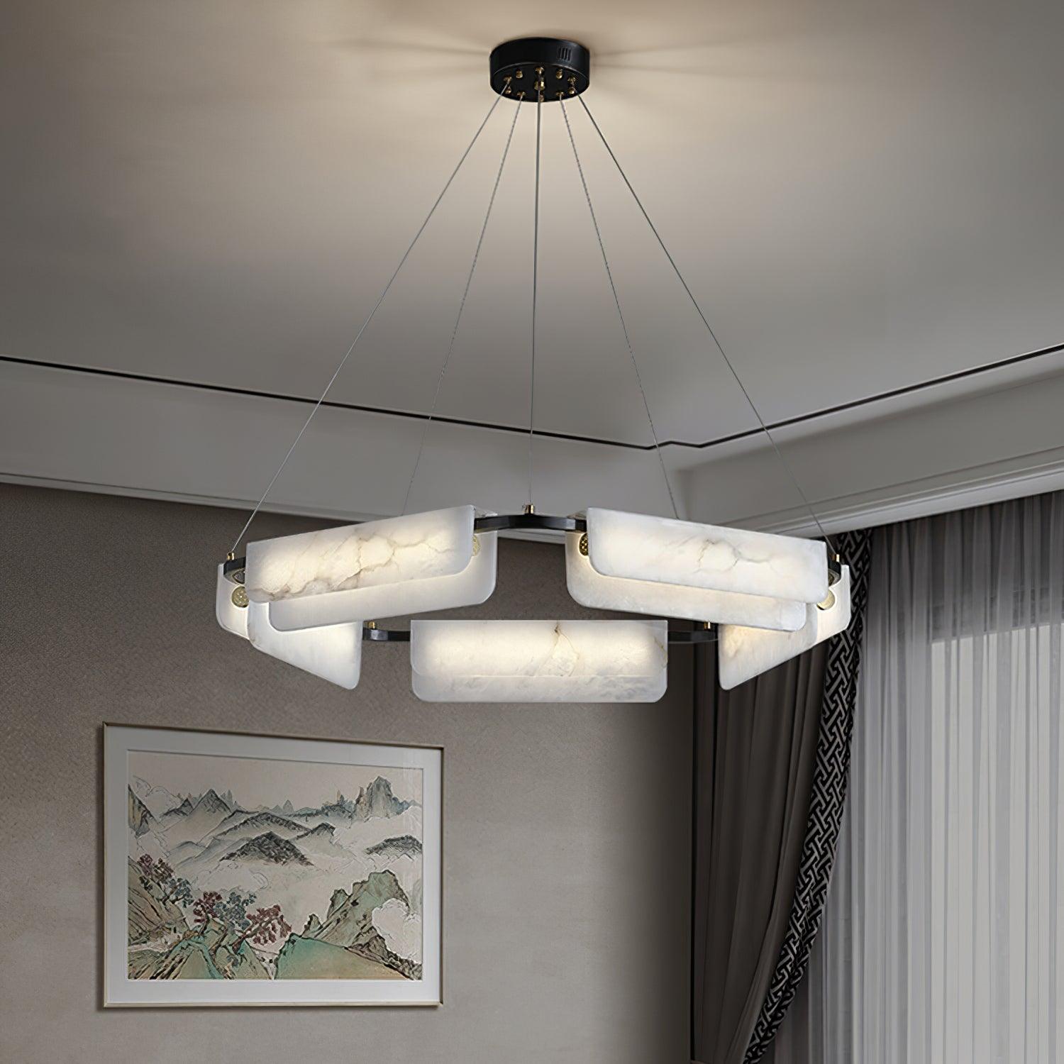 Circona Alabaster Pendant Light-Neutral Decor