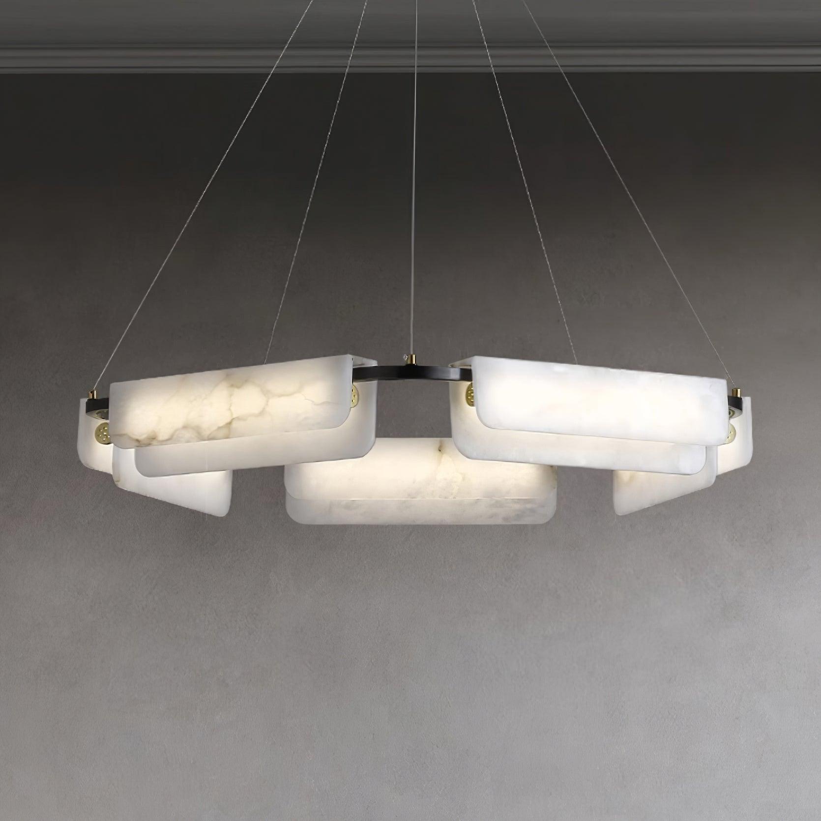 Circona Alabaster Pendant Light-Neutral Decor