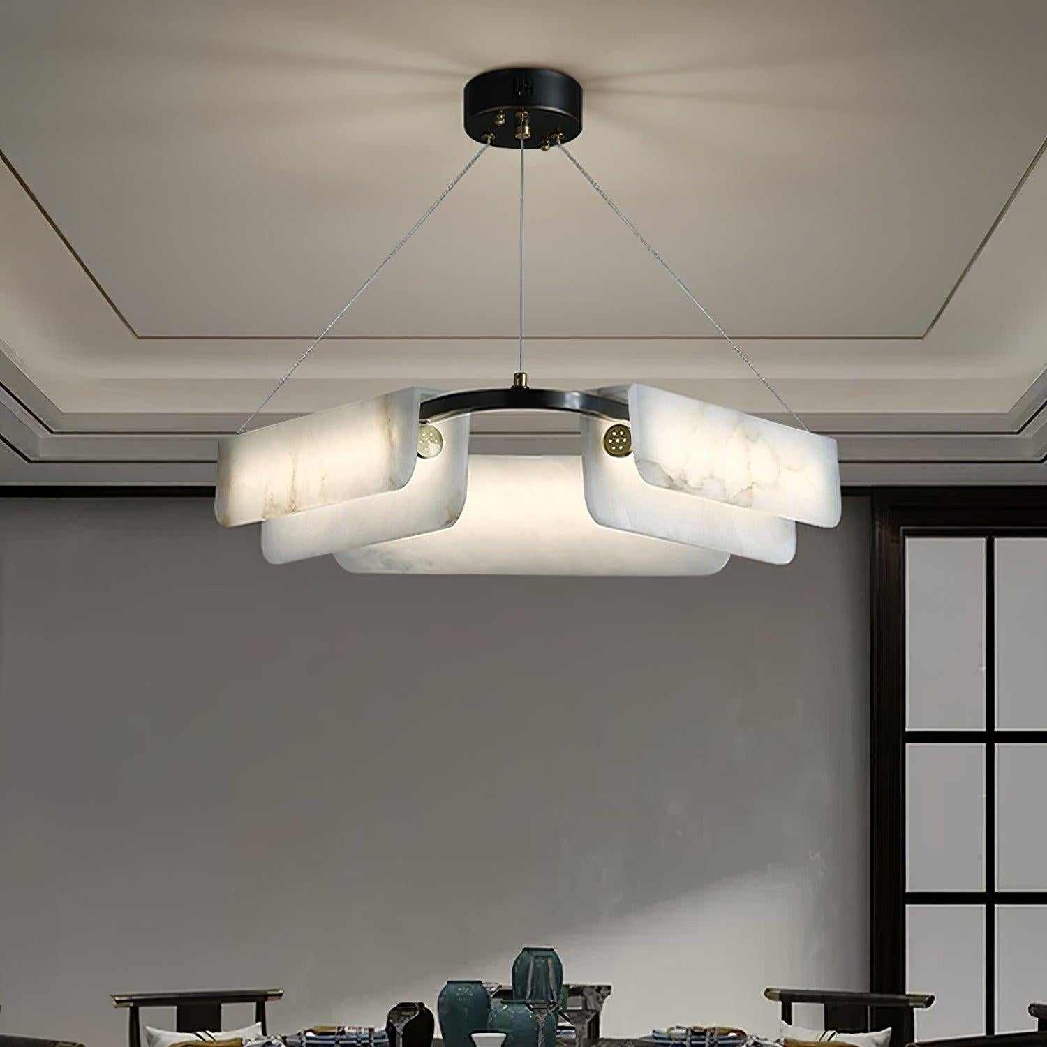 Circona Alabaster Pendant Light-Neutral Decor