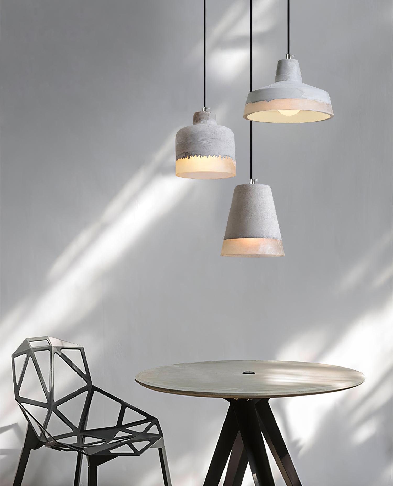 Dralen Resin Scandinavian Pendant Light-Neutral Decor
