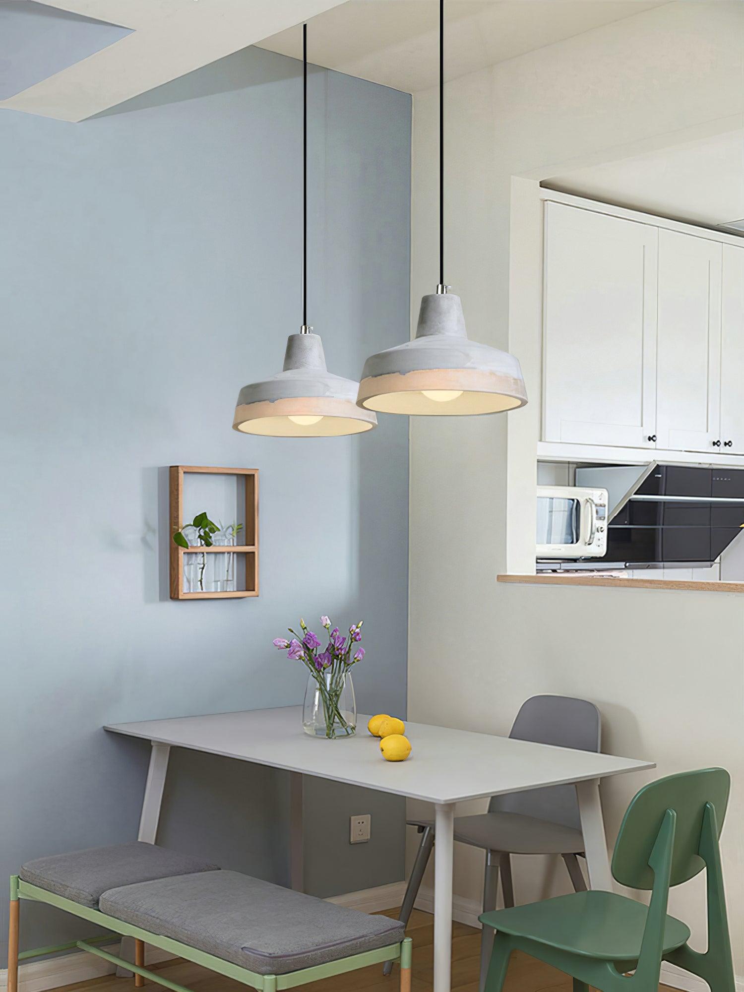 Dralen Resin Scandinavian Pendant Light-Neutral Decor