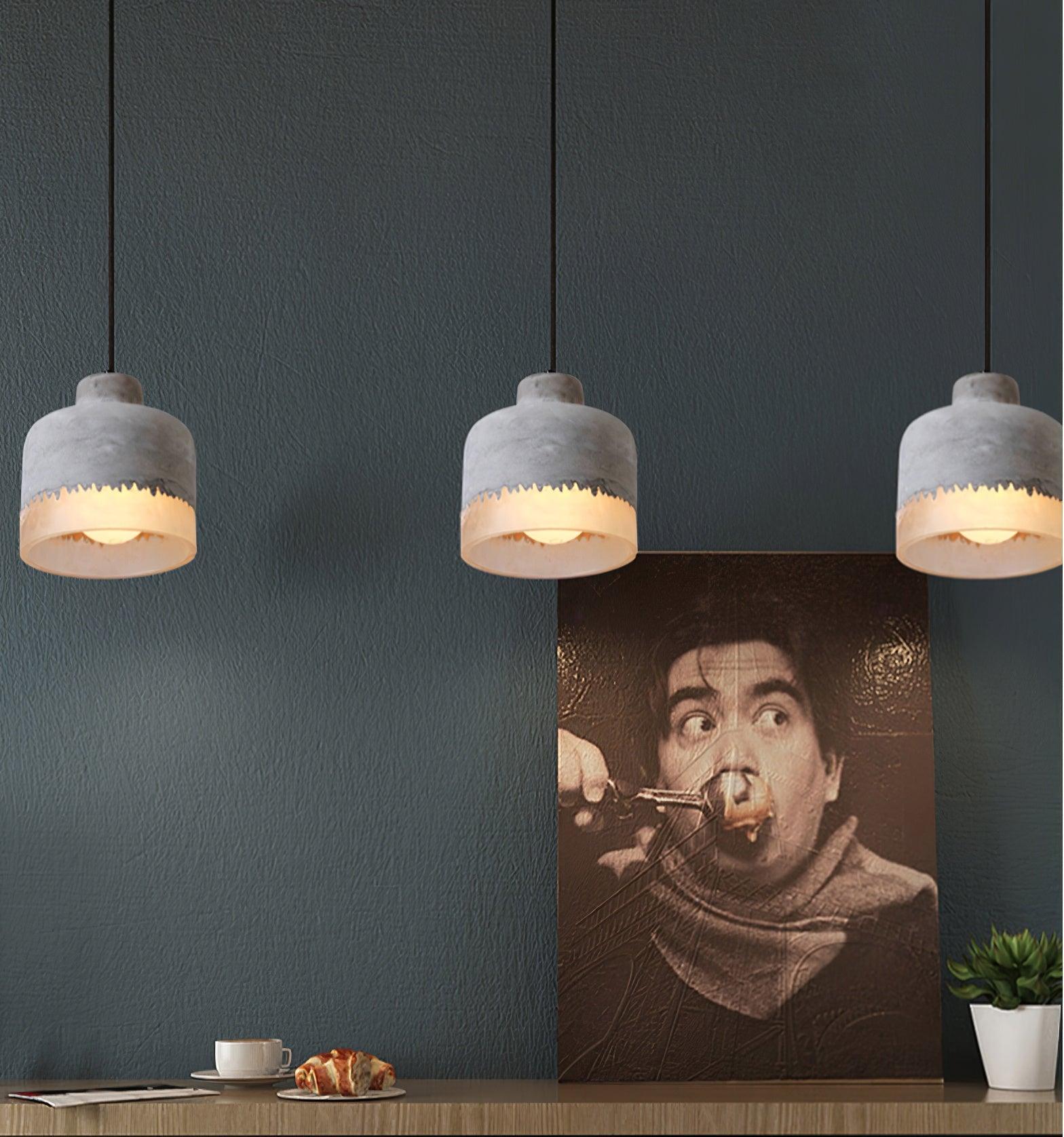 Dralen Resin Scandinavian Pendant Light-Neutral Decor