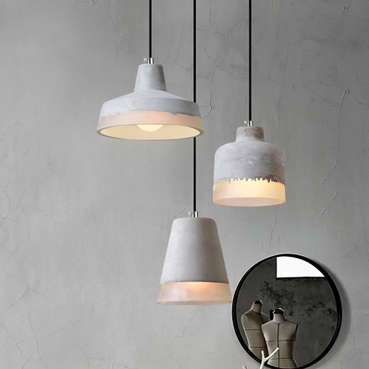 Dralen Resin Scandinavian Pendant Light-Neutral Decor