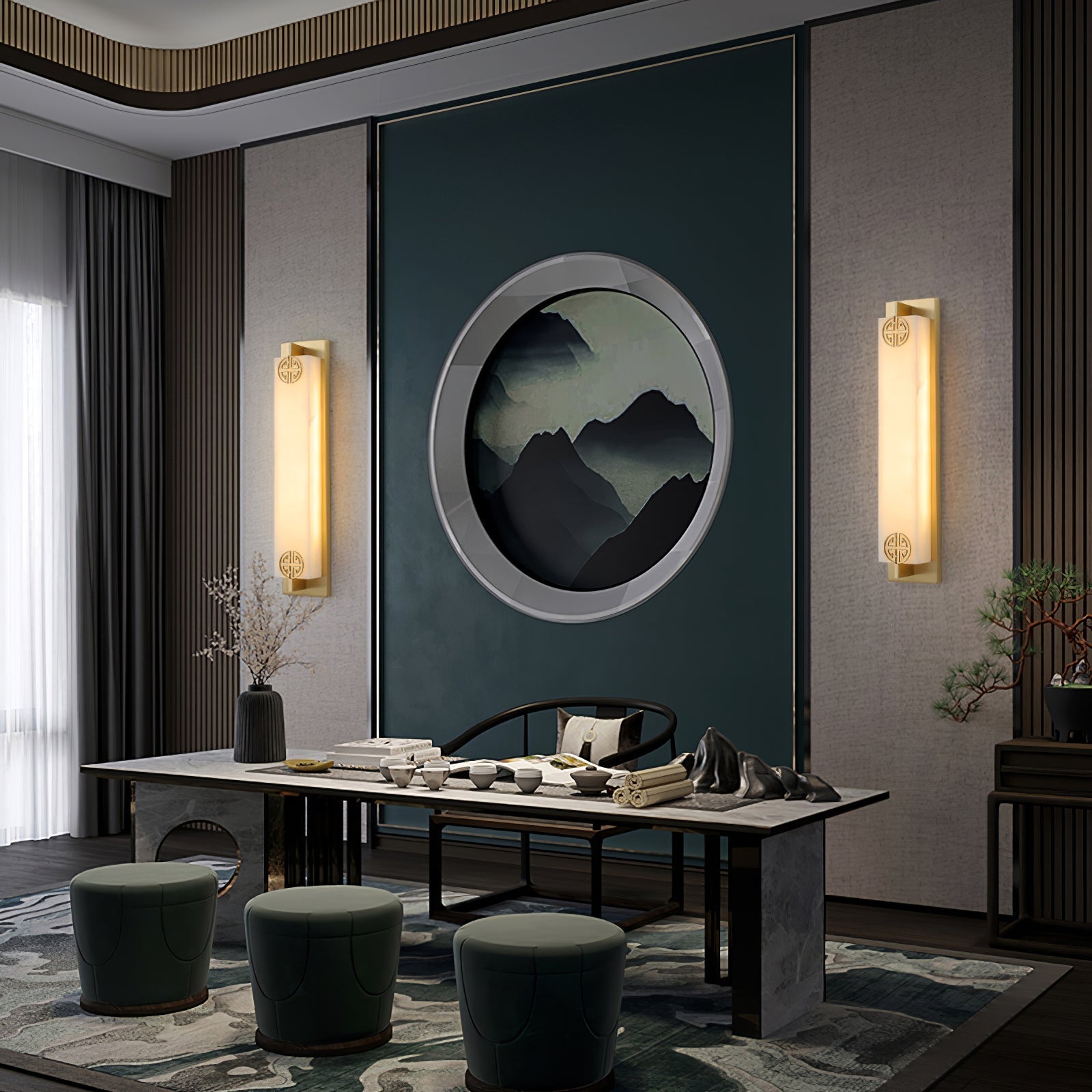 Kelen Alabaster Wall Lamp 4 Style-Neutral Decor