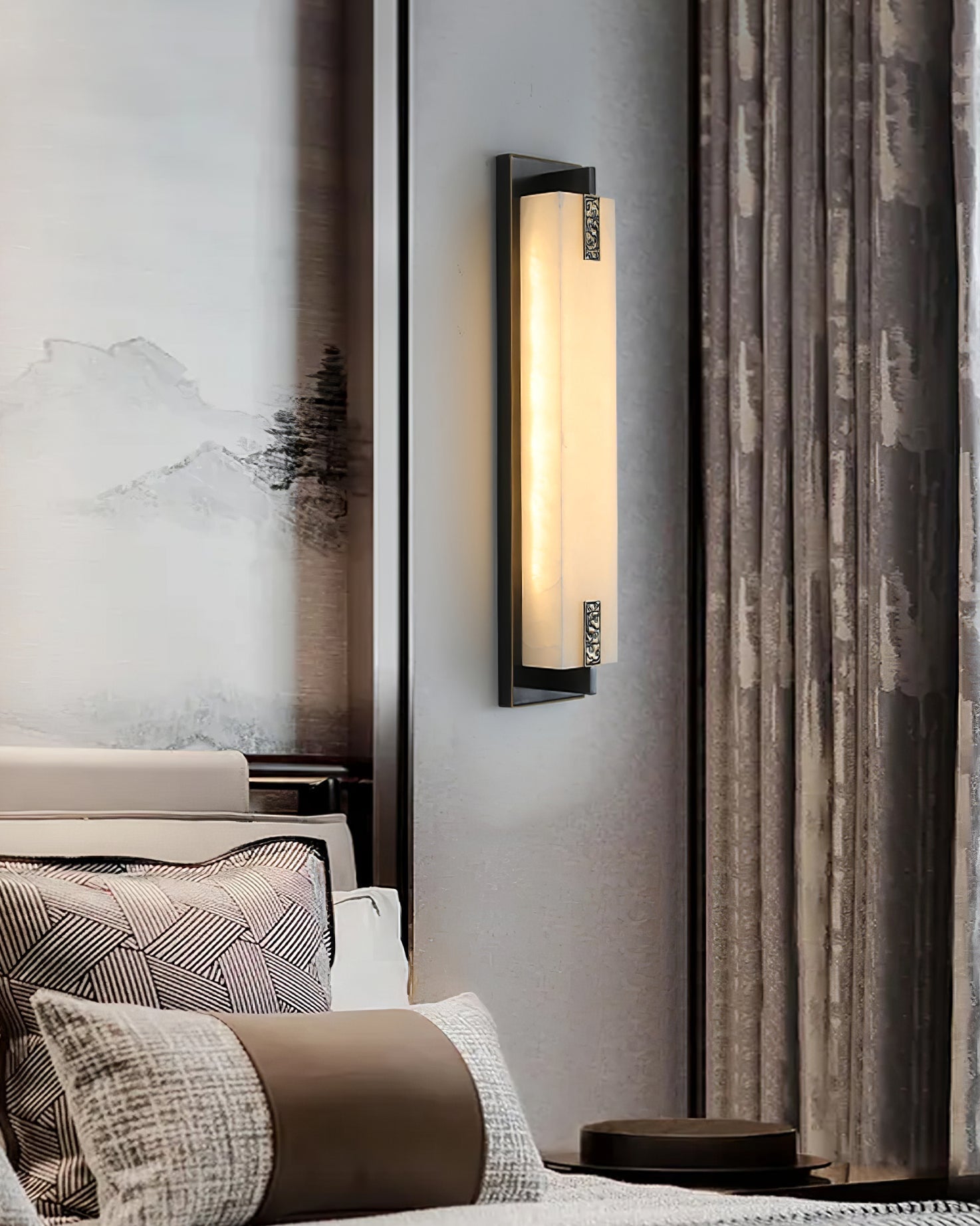 Luste  Alabaster Wall Lamp 4 Style