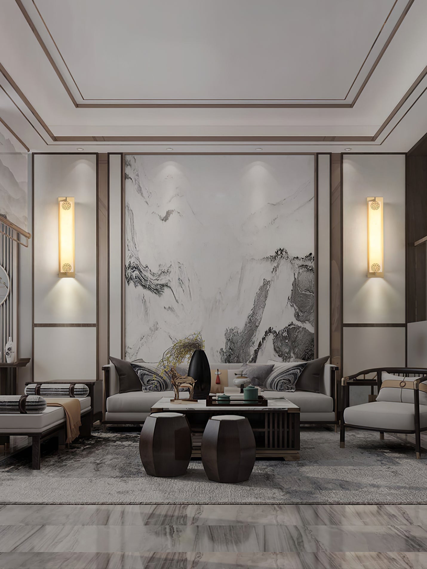 Kelen Alabaster Wall Lamp 4 Style-Neutral Decor