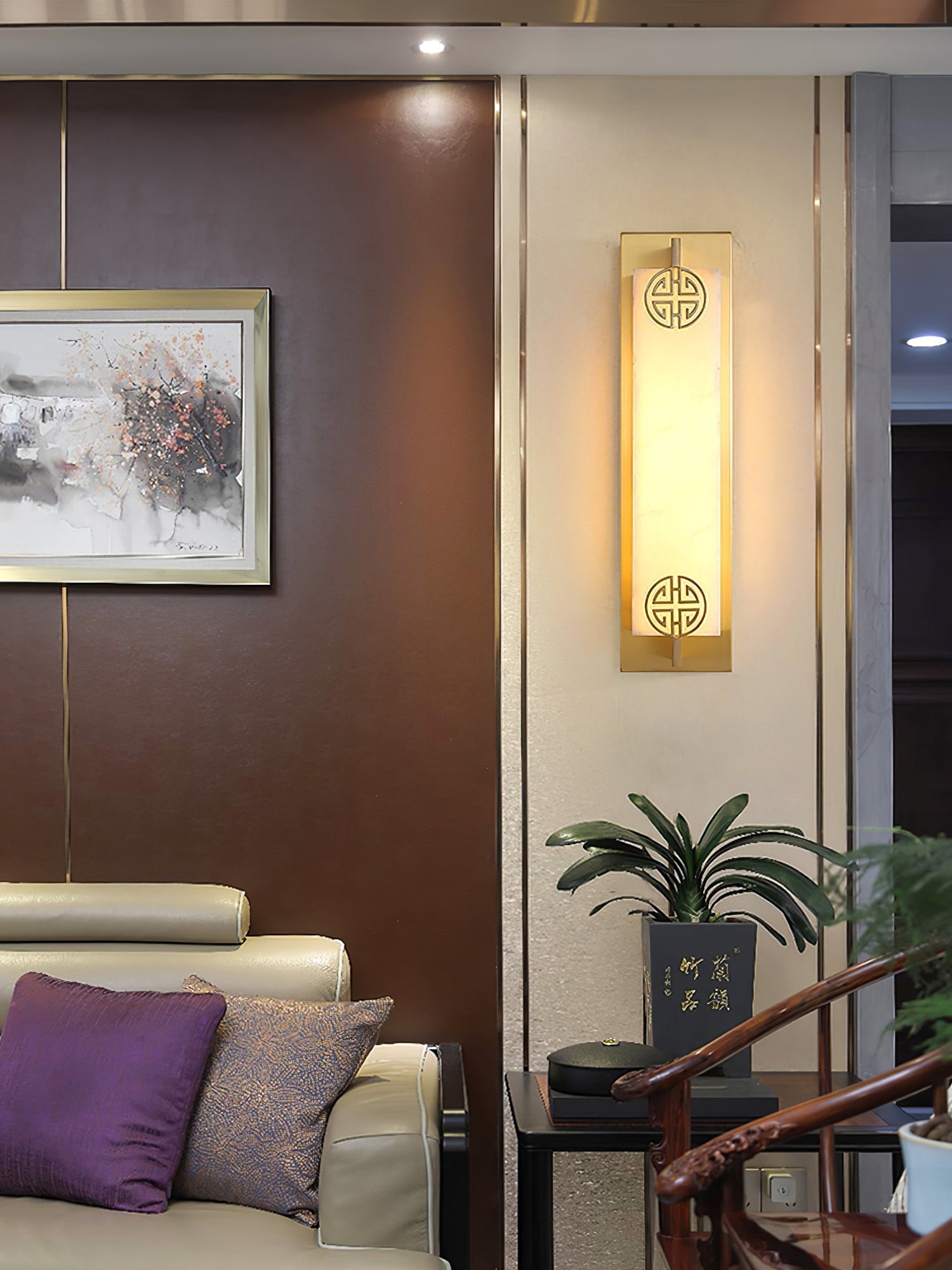 Kelen Alabaster Wall Lamp 4 Style-Neutral Decor